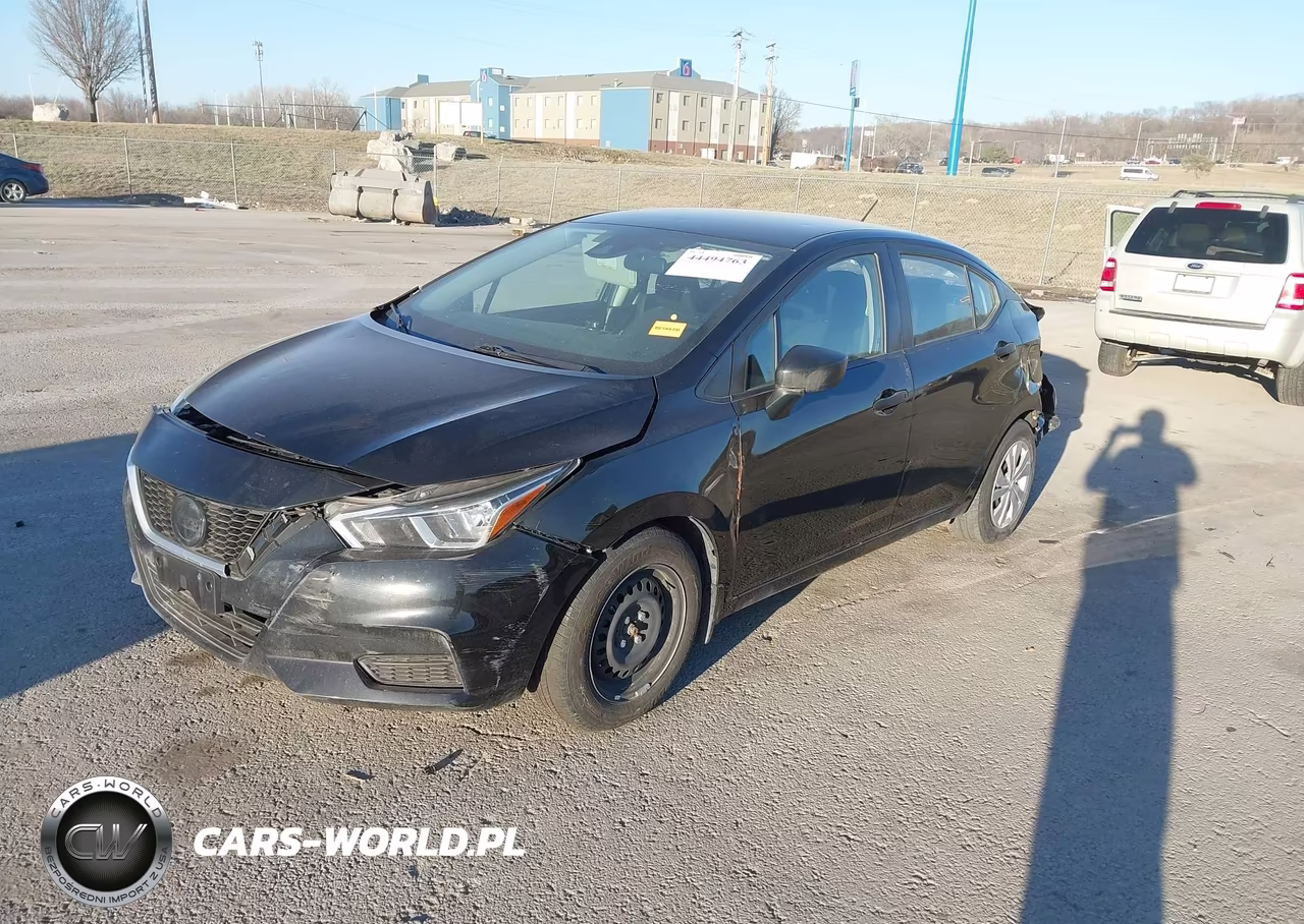 2021 Nissan Versa S Xtronic Cvt VIN:3N1CN8DV4ML812013 - 2
