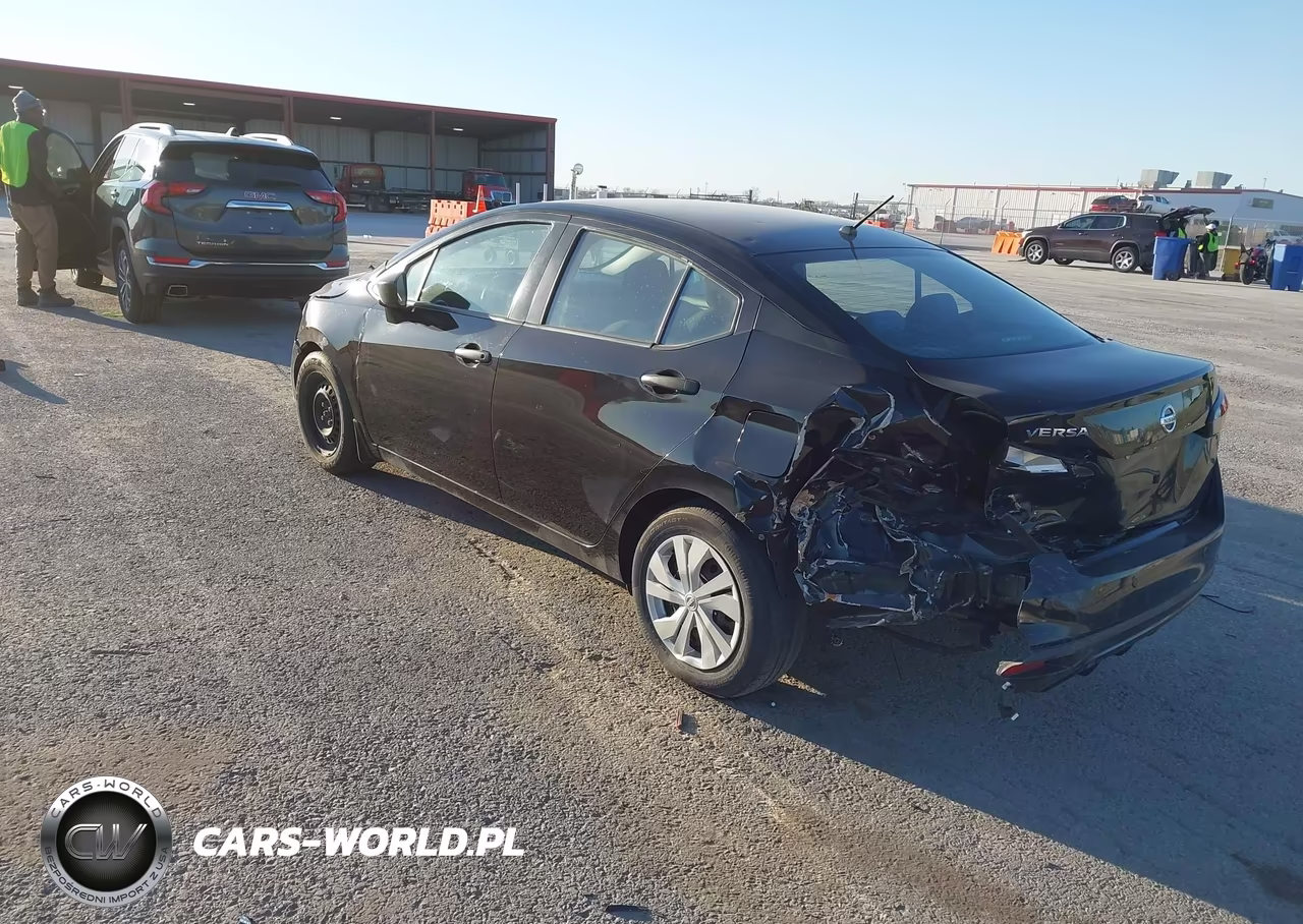 2021 Nissan Versa S Xtronic Cvt VIN:3N1CN8DV4ML812013 - 3