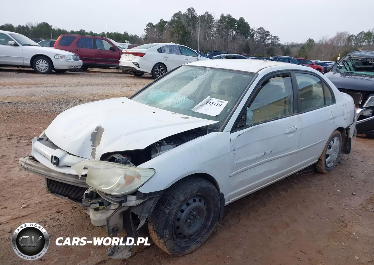 2005 Honda Civic Lx VIN:2HGES16555H586269 - 2