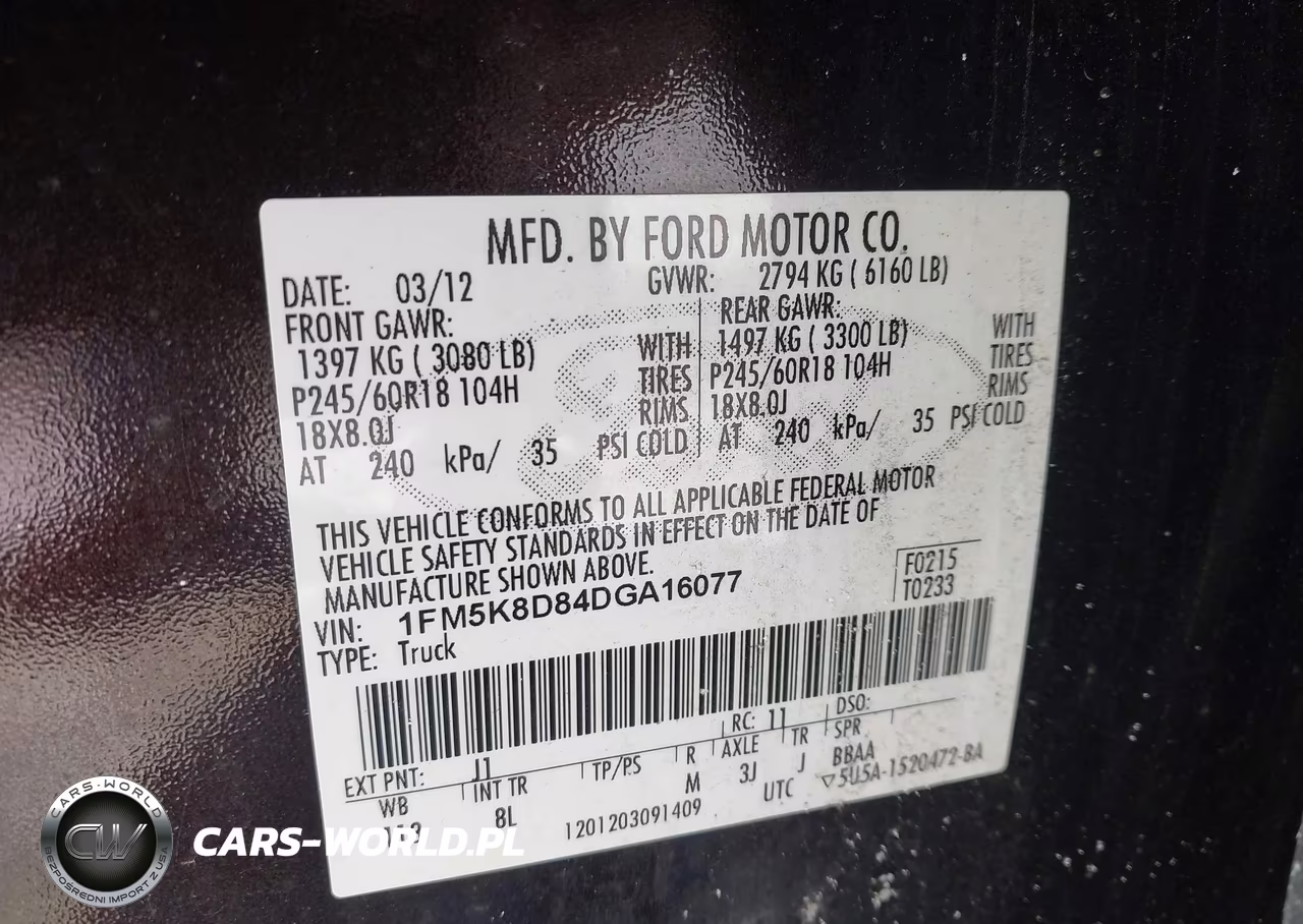2013 Ford Explorer Xlt VIN:1FM5K8D84DGA16077 - 9