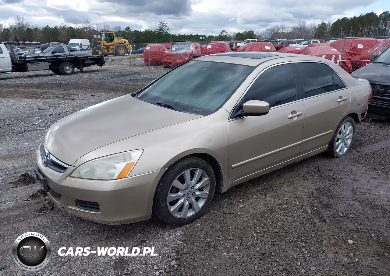 2007 Honda Accord 3.0 Ex VIN:1HGCM66527A007934 - 2