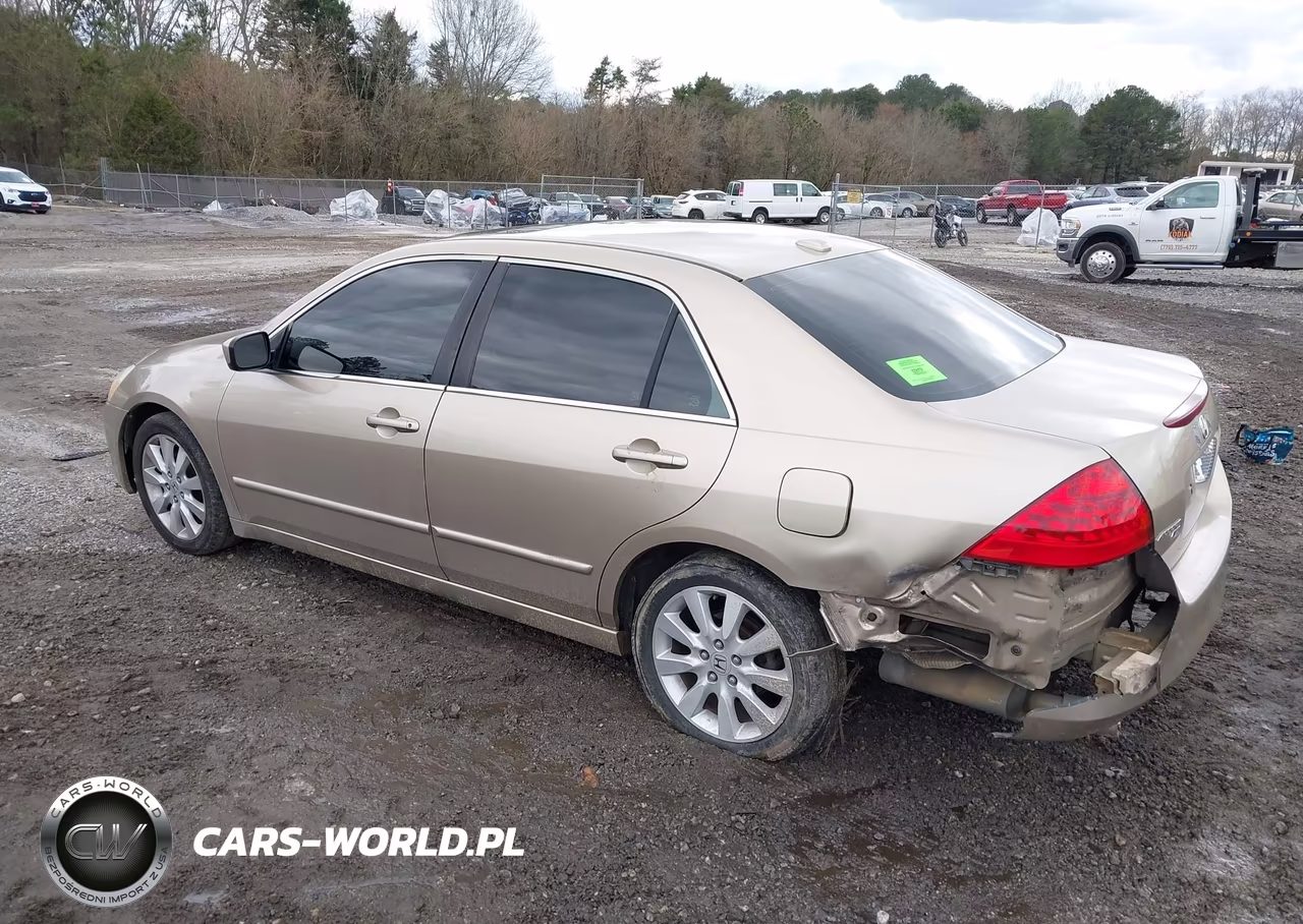 2007 Honda Accord 3.0 Ex VIN:1HGCM66527A007934 - 3