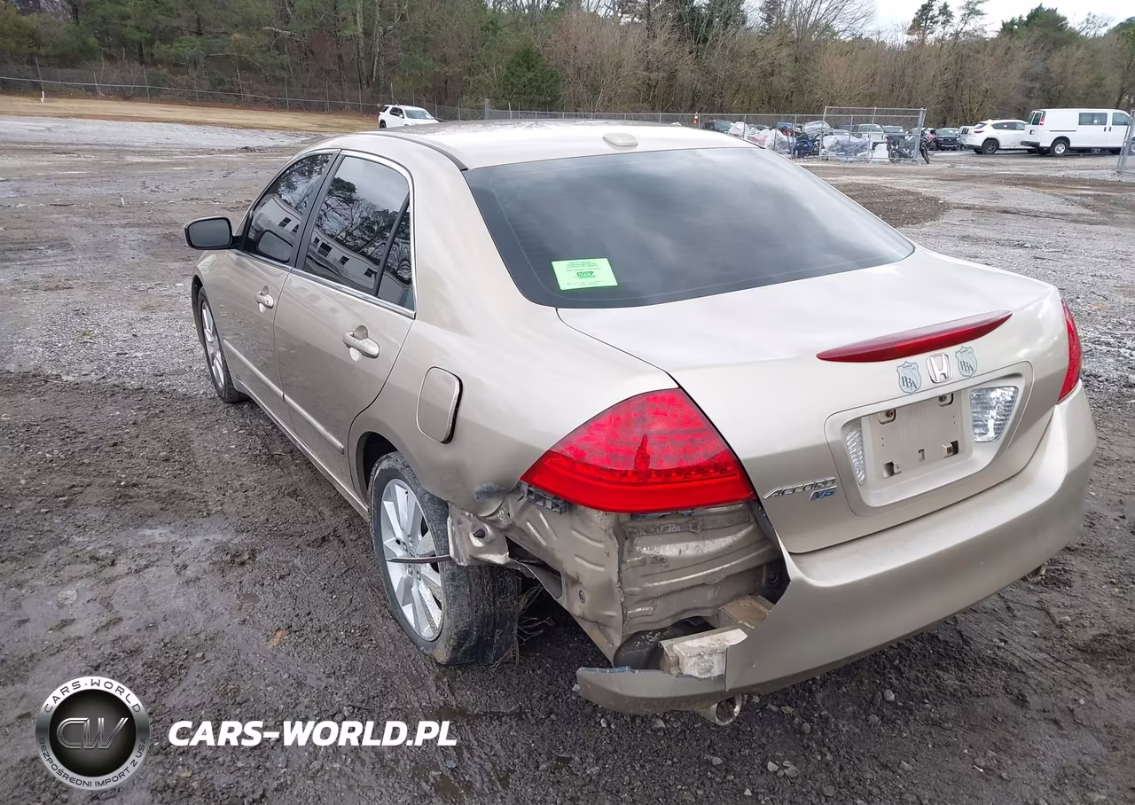 2007 Honda Accord 3.0 Ex VIN:1HGCM66527A007934 - 6