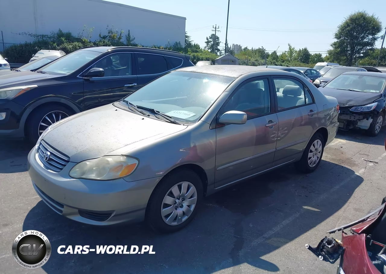 2004 Toyota Corolla Le VIN:2T1BR32E44C274161 - 2