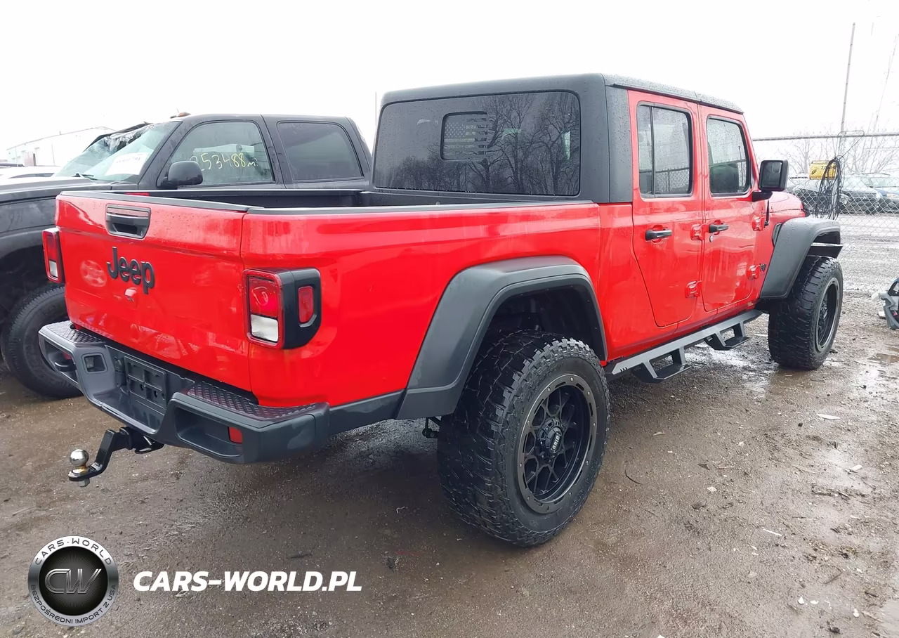 2020 Jeep Gladiator Sport S 4X4 VIN:1C6HJTAG6LL158494 - 4