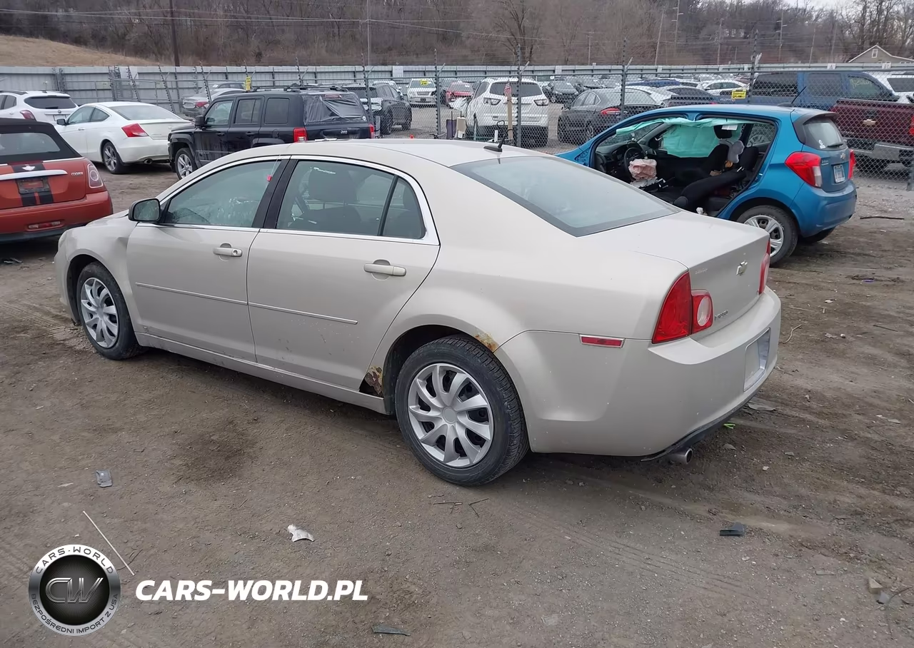 2009 Chevrolet Malibu Ls VIN:1G1ZG57B89F145278 - 3