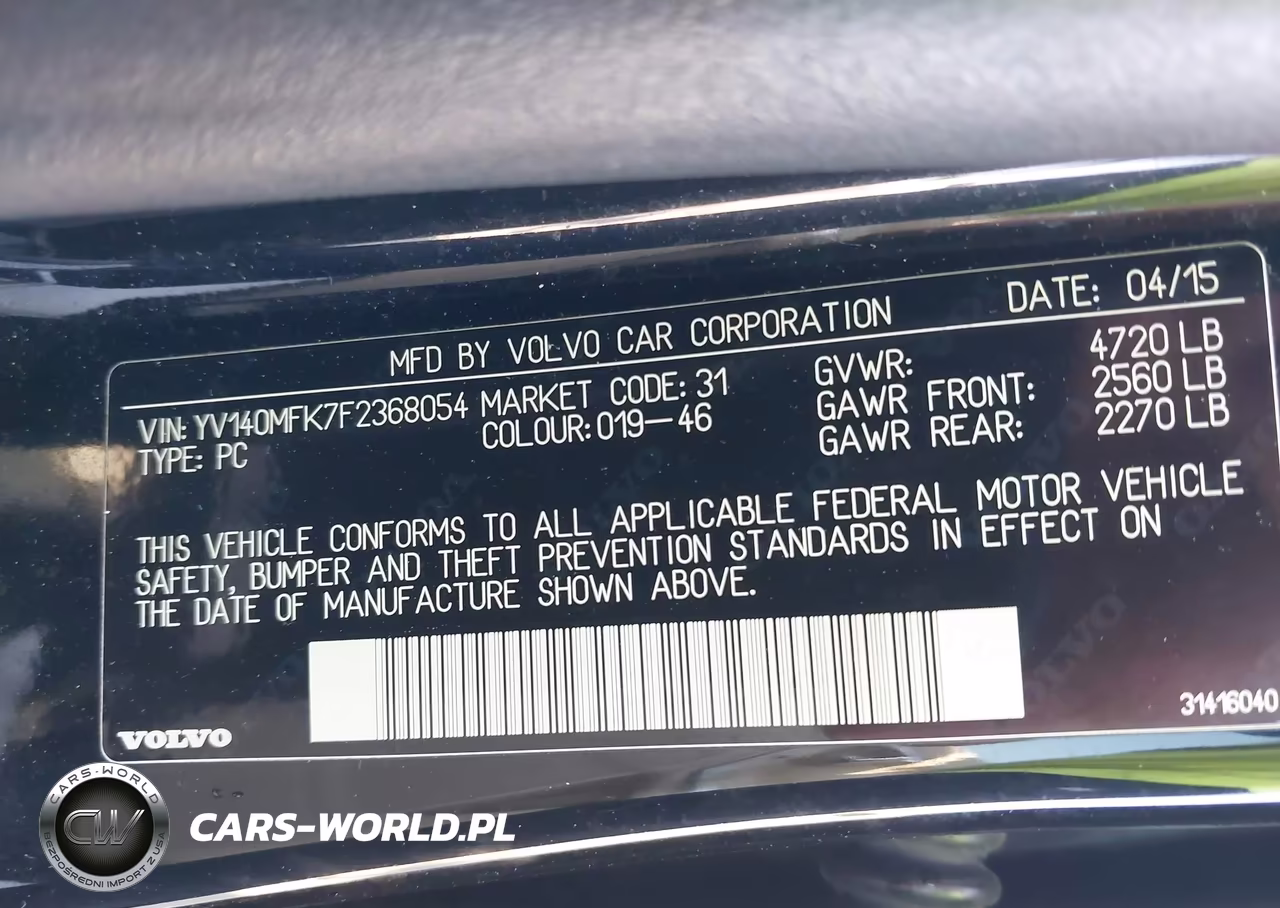 2015 Volvo S60 T5 Premier VIN:YV140MFK7F2368054 - 9
