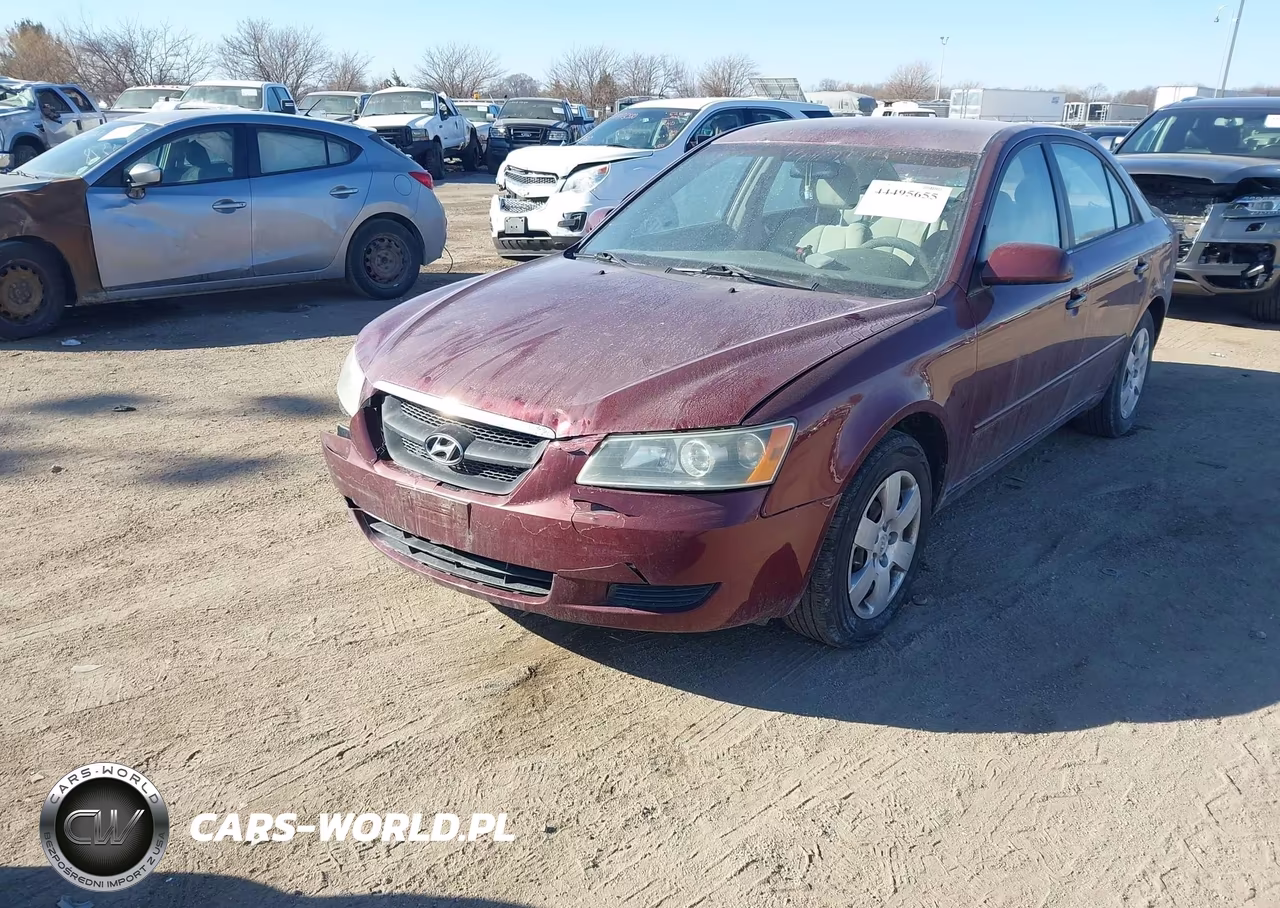 2007 Hyundai Sonata Gls VIN:5NPET46C87H296145 - 2