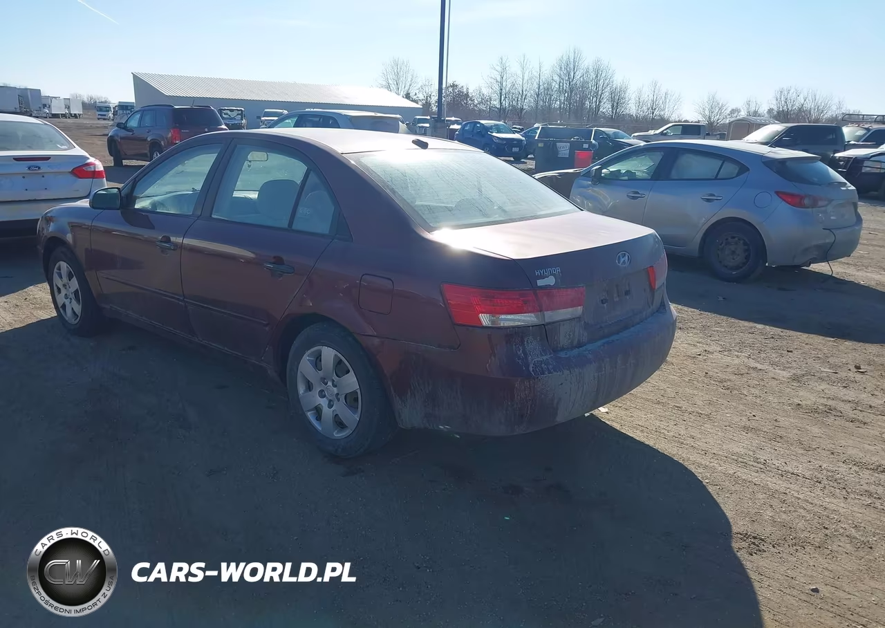 2007 Hyundai Sonata Gls VIN:5NPET46C87H296145 - 3