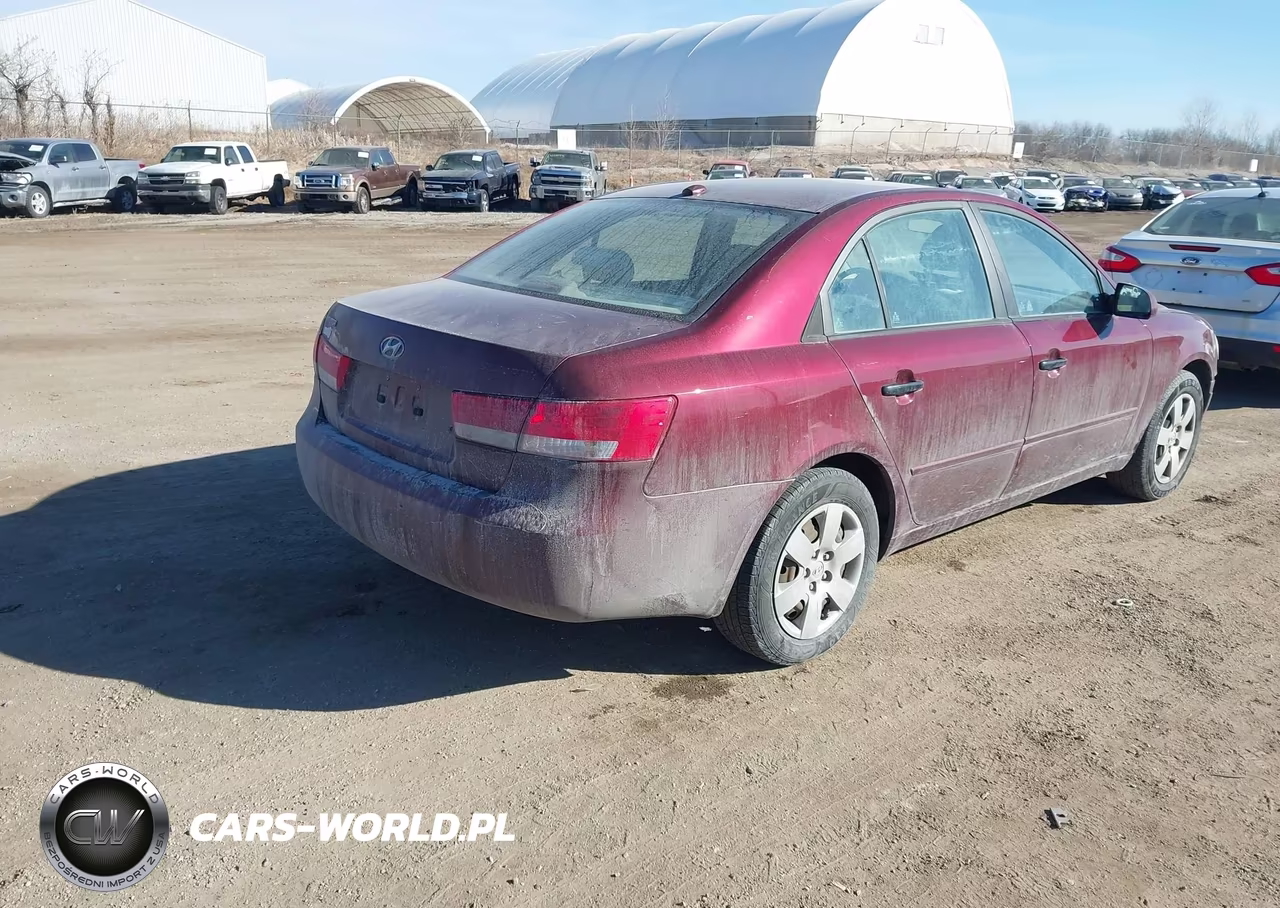 2007 Hyundai Sonata Gls VIN:5NPET46C87H296145 - 4