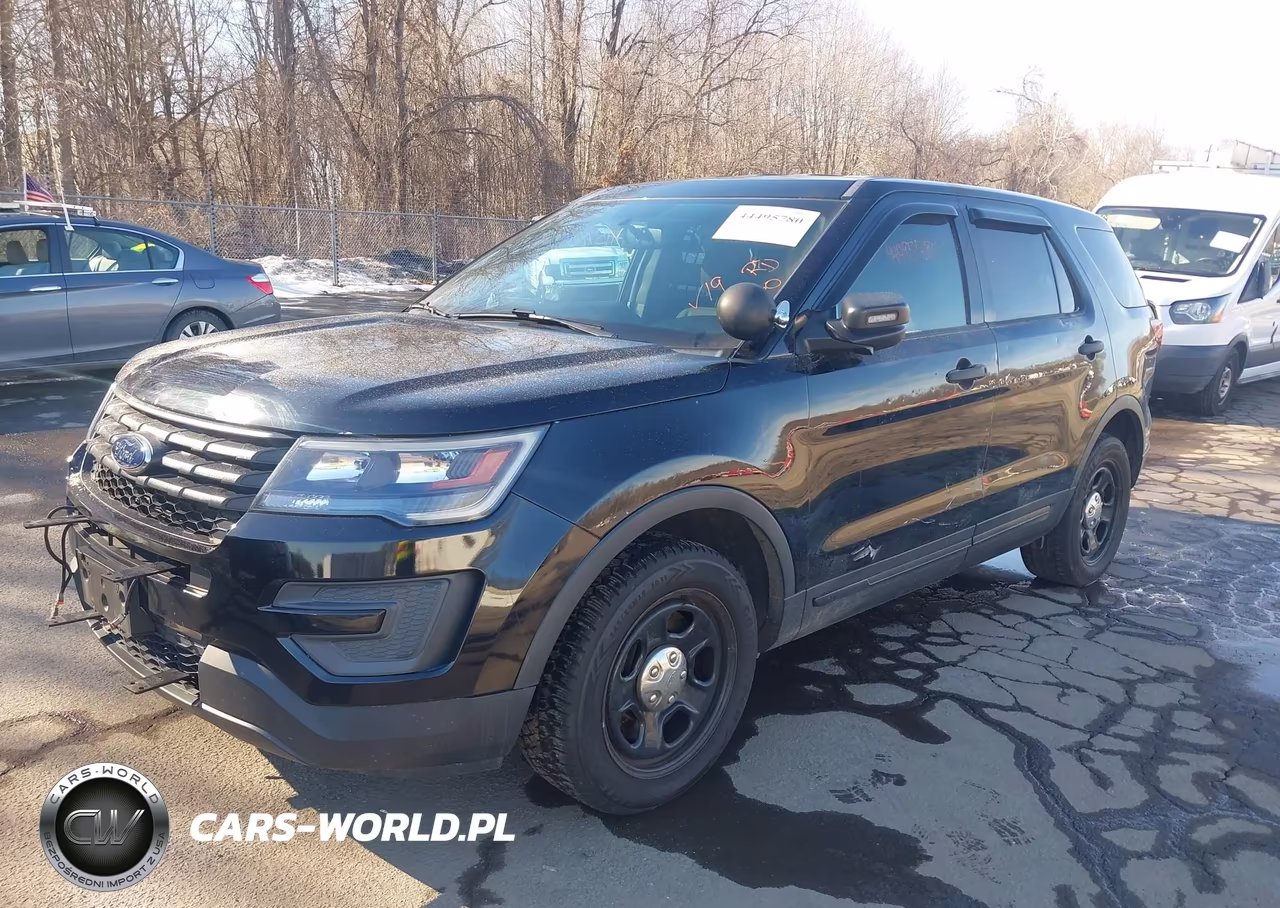 2017 Ford Utility Police Interceptor VIN:1FM5K8AR4HGE01108 - 2