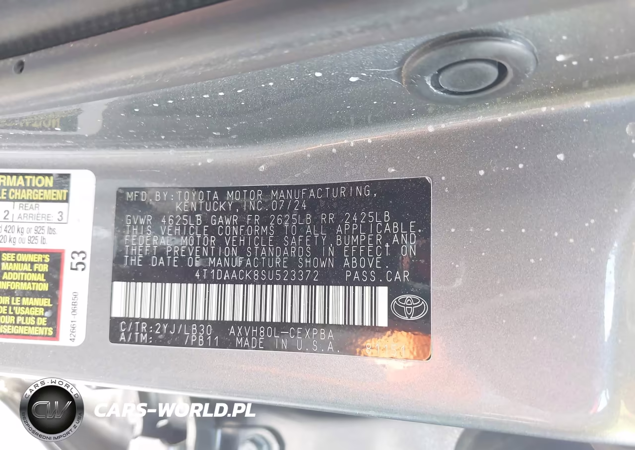 2025 Toyota Camry Xse VIN:4T1DAACK8SU523372 - 9