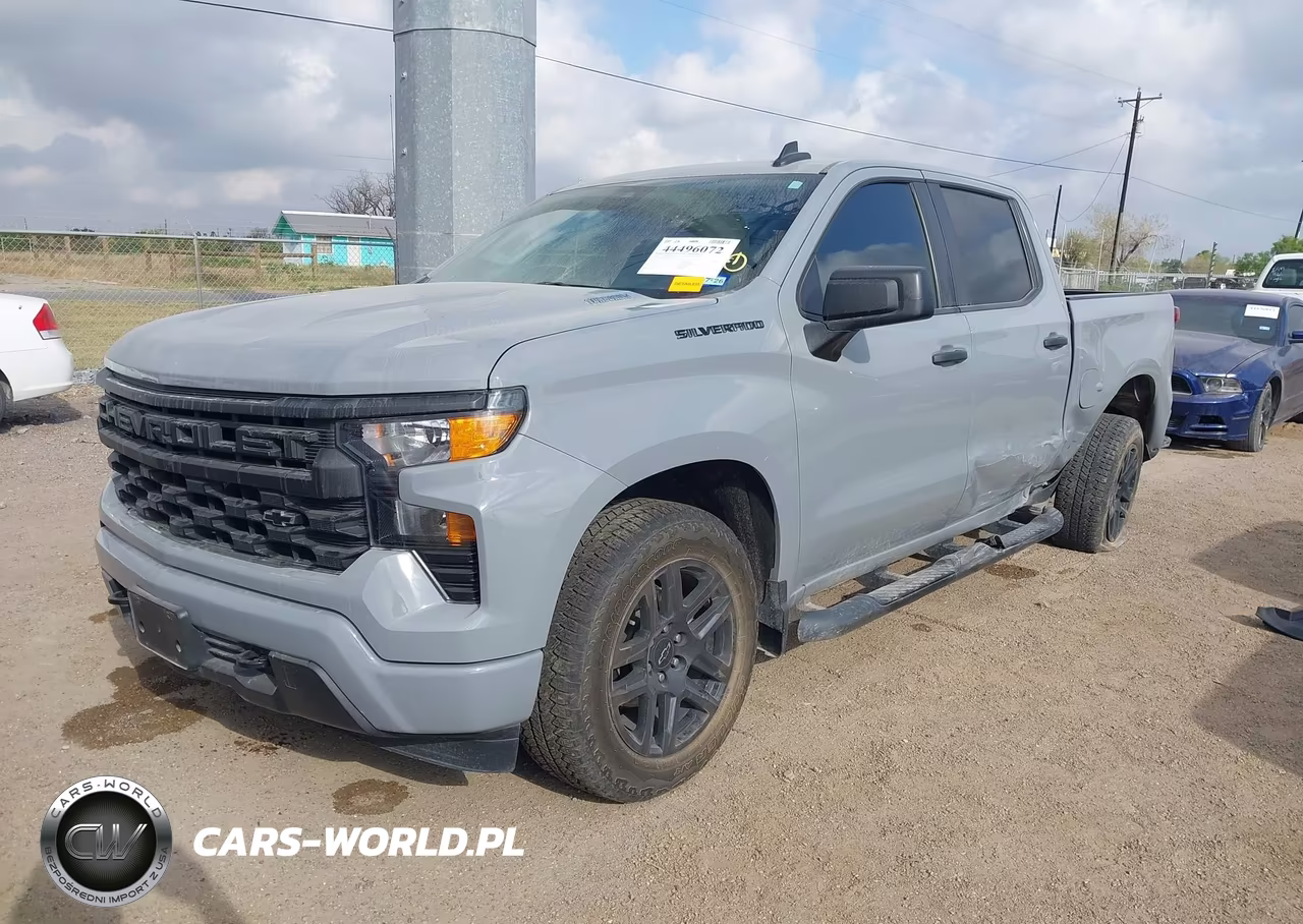 2024 Chevrolet Silverado 1500 2Wd Short Bed Custom VIN:3GCPABEK7RG378326 - 2