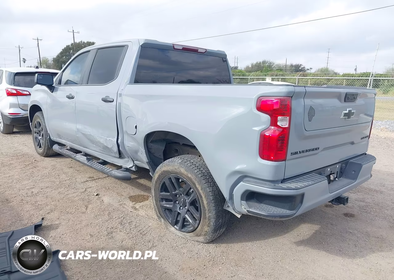 2024 Chevrolet Silverado 1500 2Wd Short Bed Custom VIN:3GCPABEK7RG378326 - 3