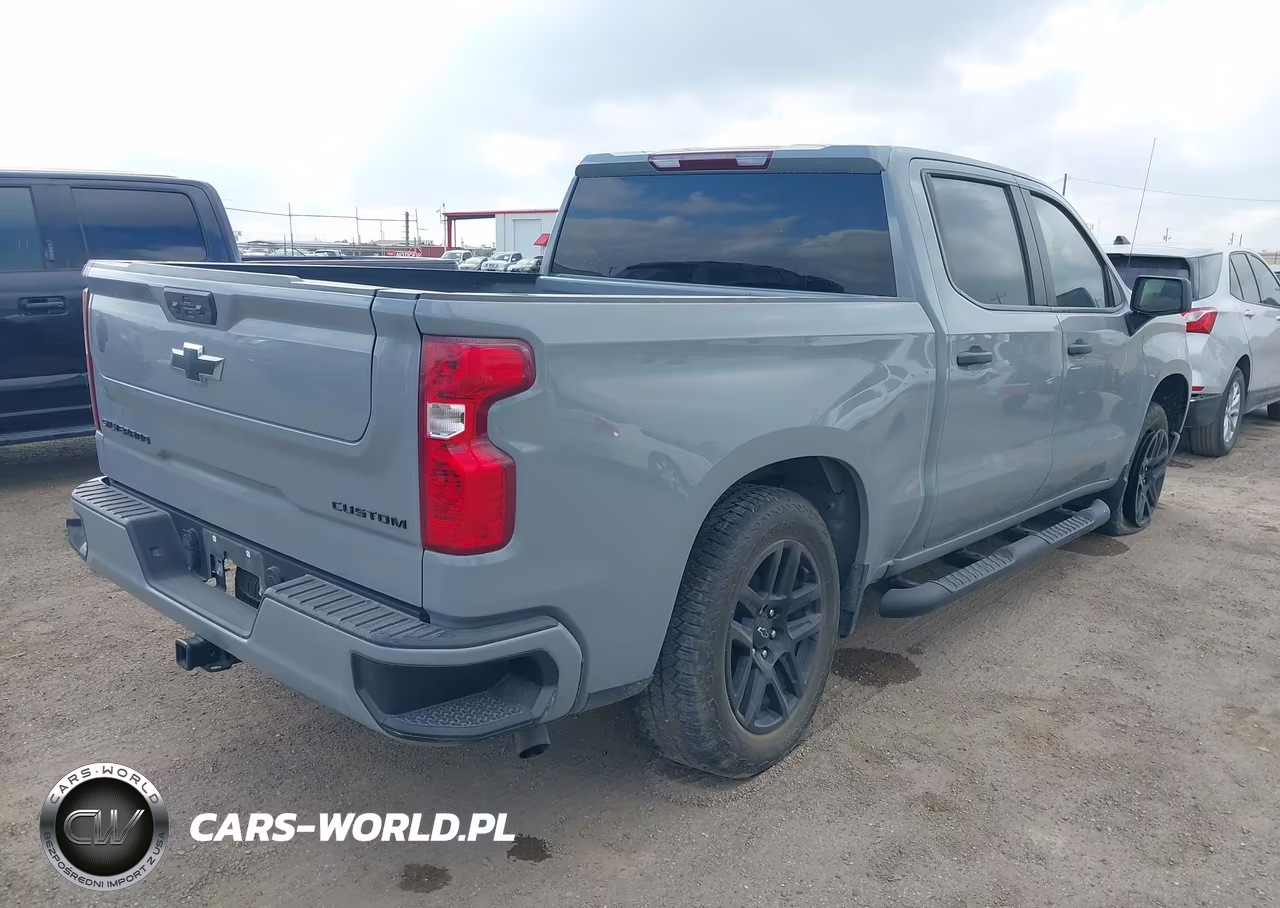 2024 Chevrolet Silverado 1500 2Wd Short Bed Custom VIN:3GCPABEK7RG378326 - 4