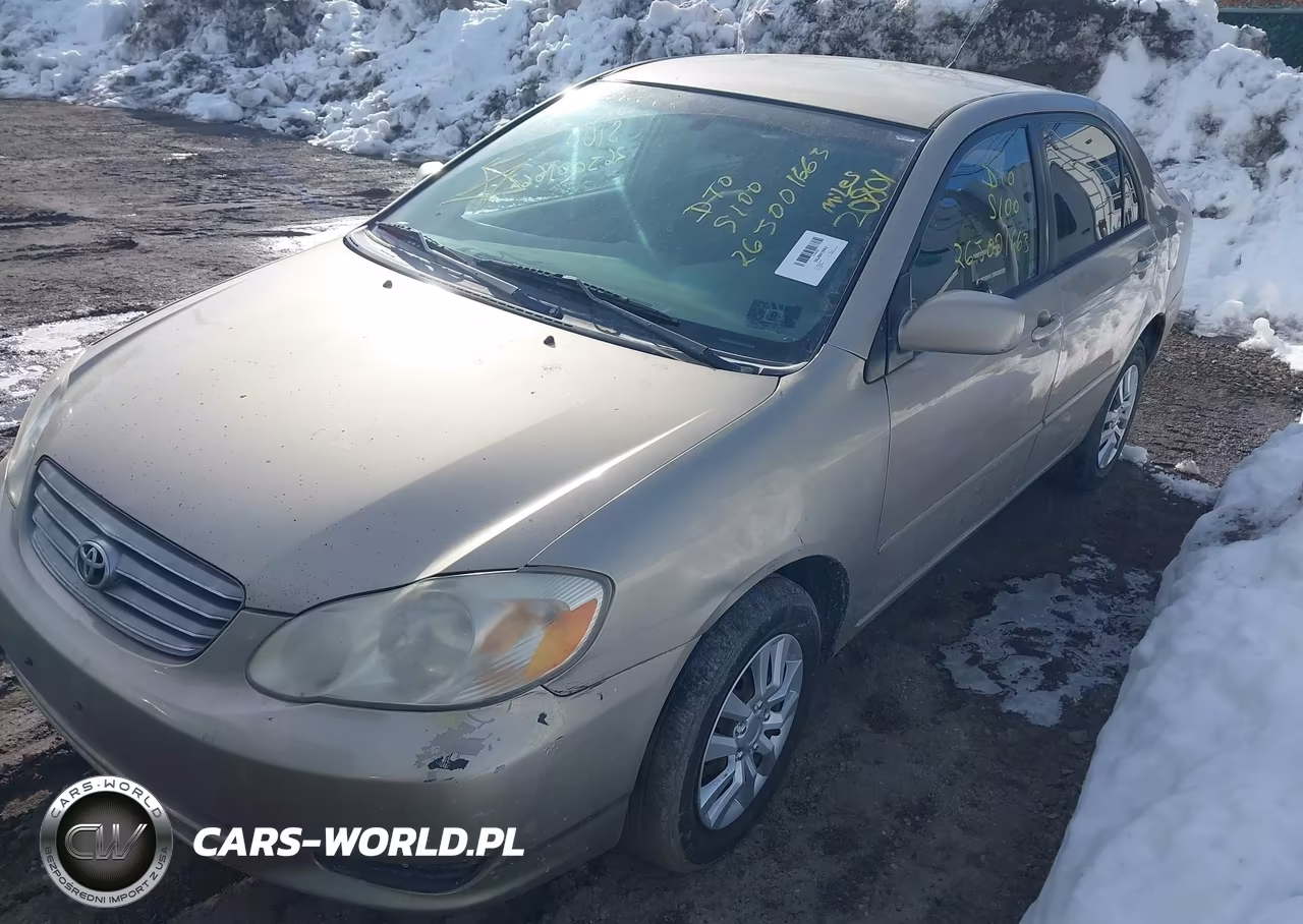 2004 Toyota Corolla Le VIN:2T1BR38E14C276571 - 2