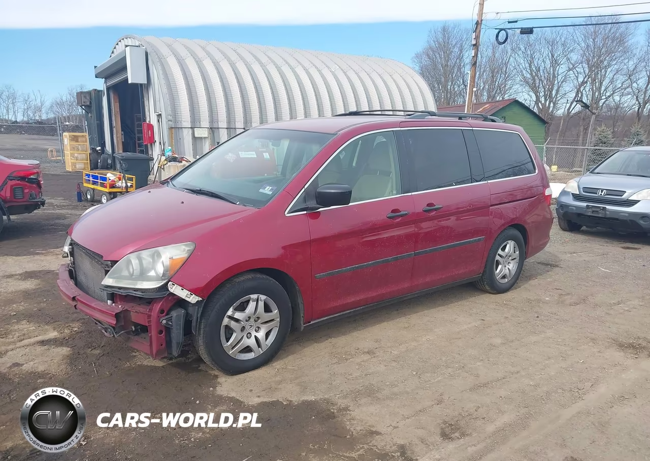 2006 Honda Odyssey Lx VIN:5FNRL382X6B061856 - 2