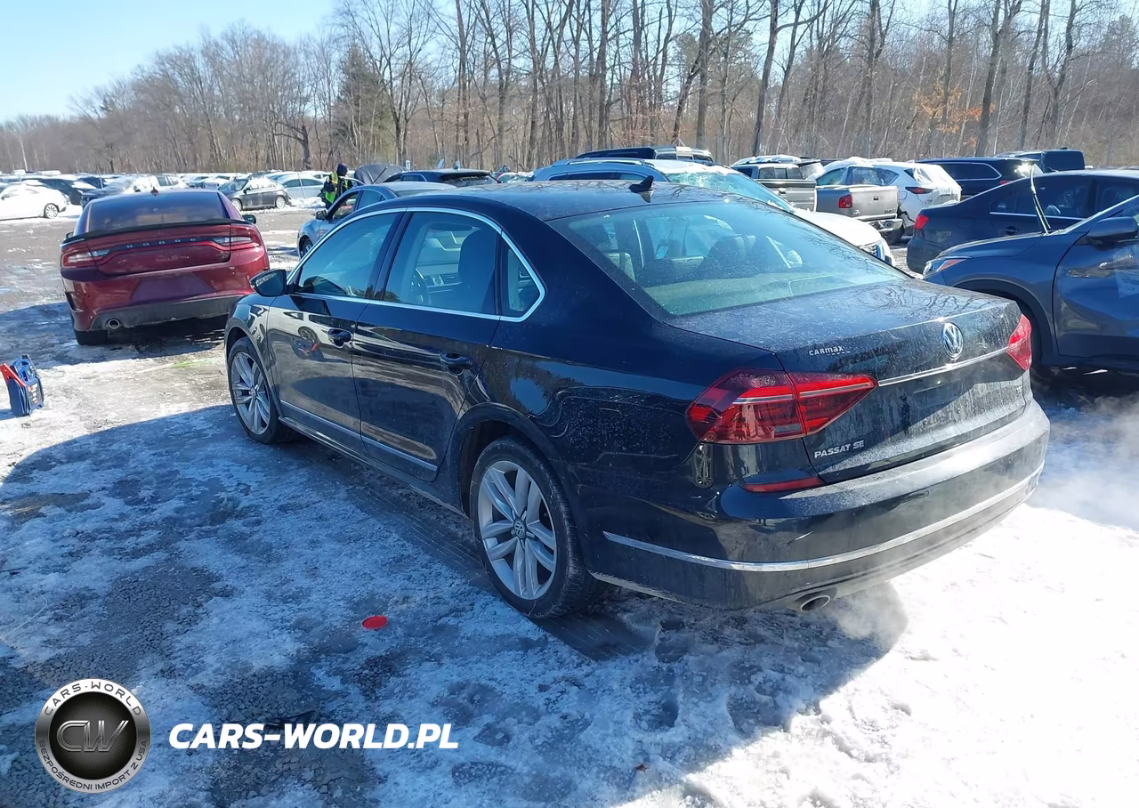 2017 Volkswagen Passat 1.8T Se VIN:1VWGT7A33HC012030 - 3