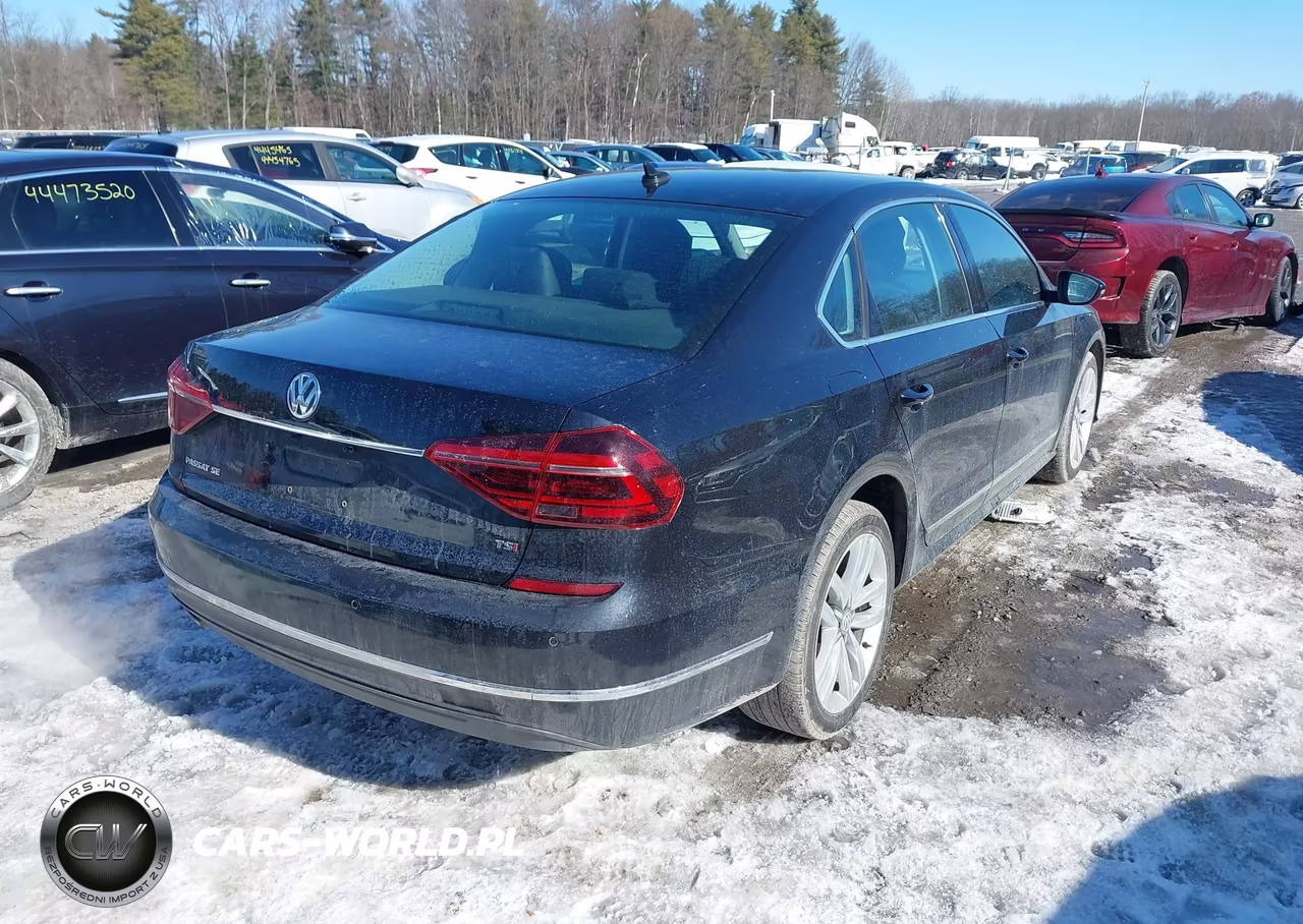 2017 Volkswagen Passat 1.8T Se VIN:1VWGT7A33HC012030 - 4