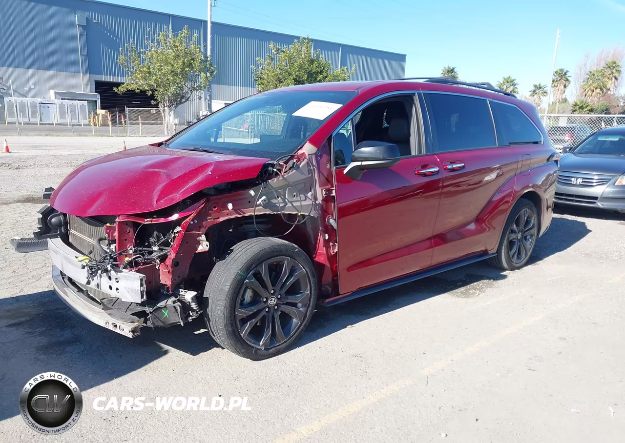 2022 Toyota Sienna Xse VIN:5TDDRKEC6NS077062 - 2