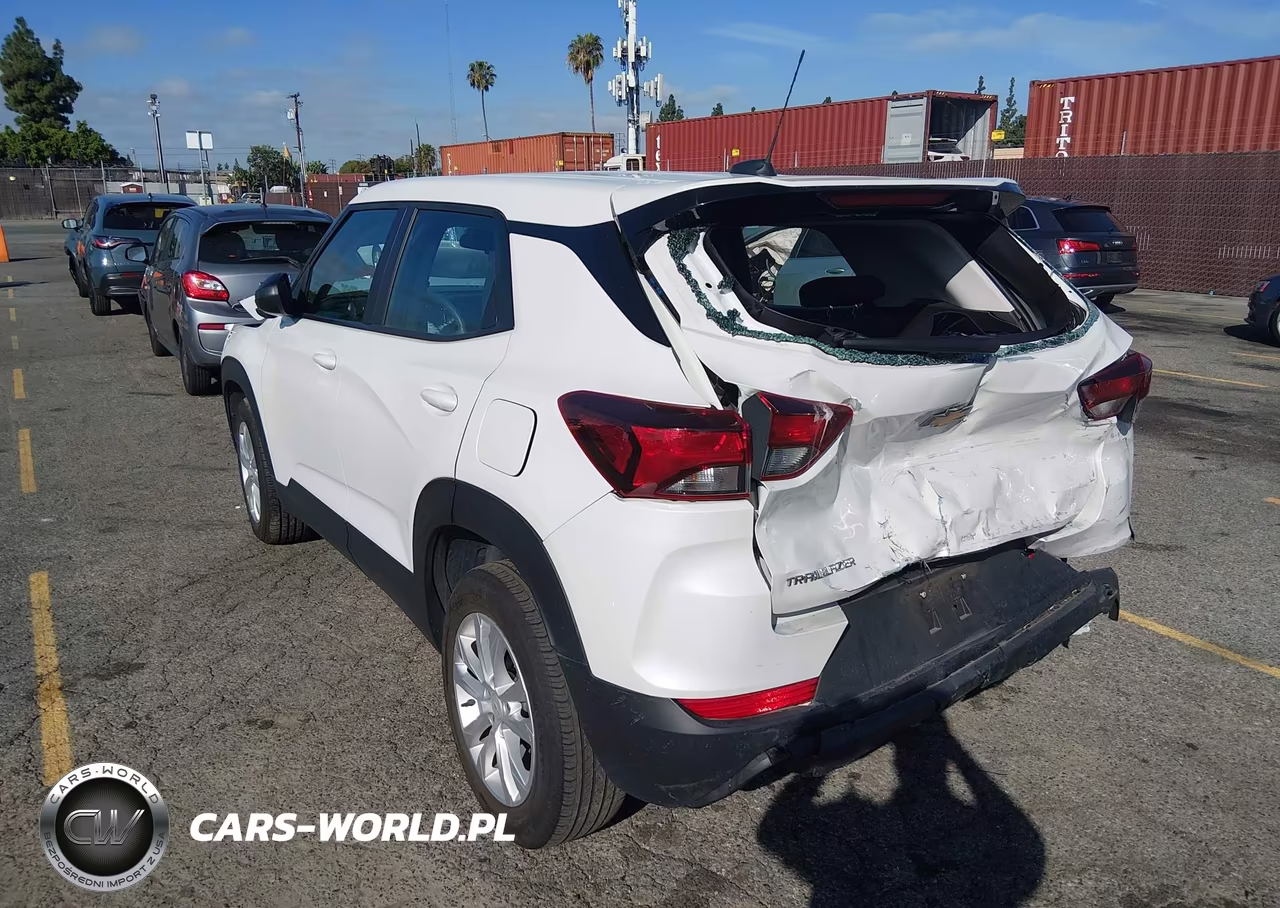 2021 Chevrolet Trailblazer Fwd Ls VIN:KL79MMS22MB169543 - 3