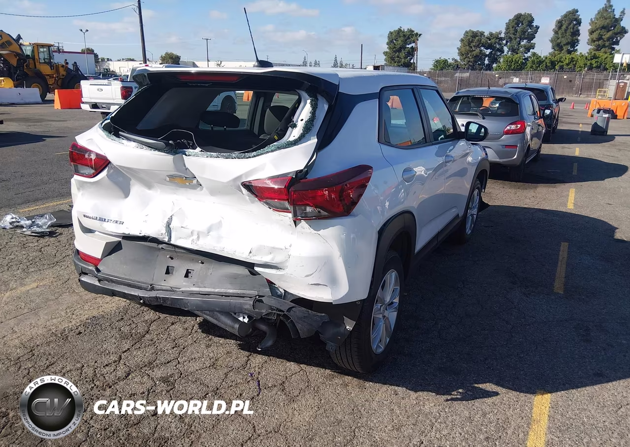 2021 Chevrolet Trailblazer Fwd Ls VIN:KL79MMS22MB169543 - 4