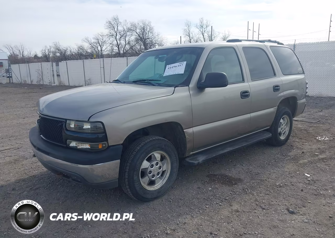 2001 Chevrolet Tahoe Ls VIN:1GNEK13TX1R143697 - 2