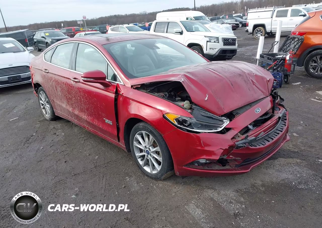 2017 Ford Fusion Energi Se Luxury