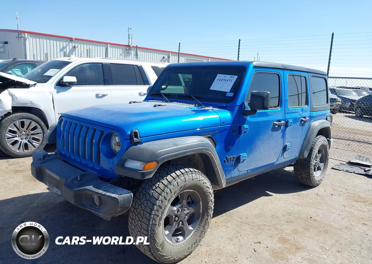 2022 Jeep Wrangler Unlimited Sport S 4X4 VIN:1C4HJXDM2NW224672 - 2
