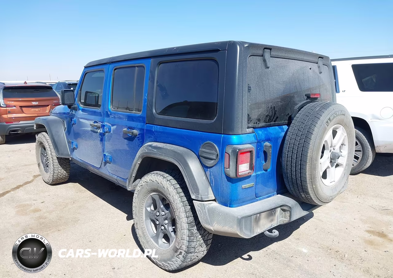 2022 Jeep Wrangler Unlimited Sport S 4X4 VIN:1C4HJXDM2NW224672 - 3