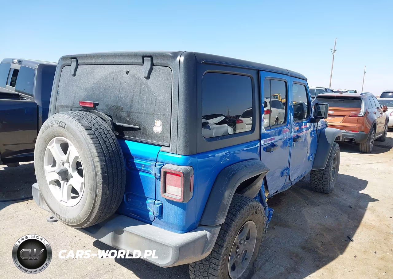 2022 Jeep Wrangler Unlimited Sport S 4X4 VIN:1C4HJXDM2NW224672 - 4