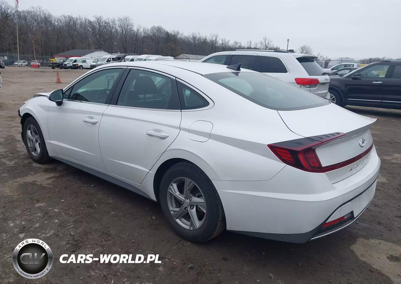 2022 Hyundai Sonata Se VIN:KMHL24JA2NA233722 - 3