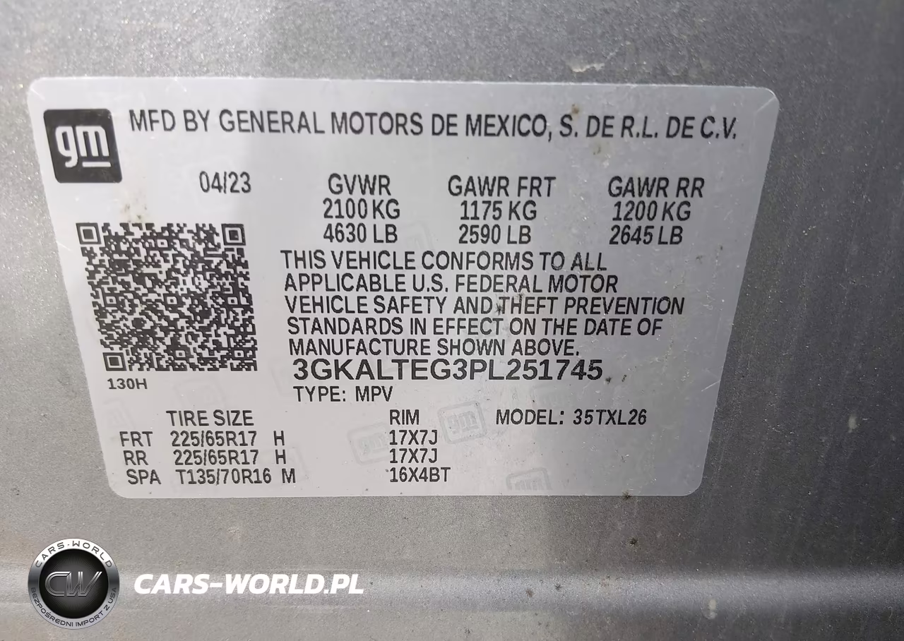2023 GMC Terrain Awd Sle VIN:3GKALTEG3PL251745 - 9
