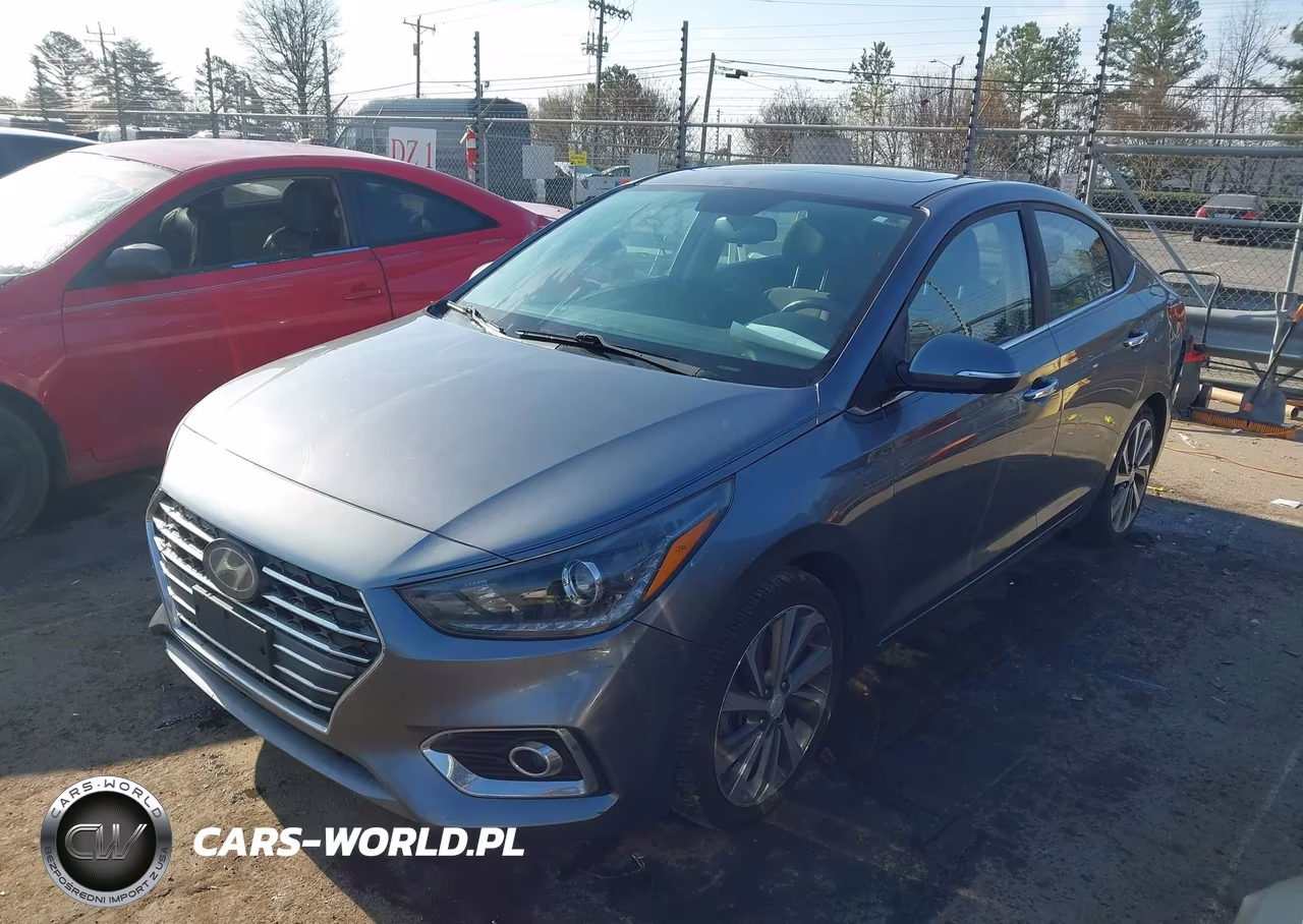 2019 Hyundai Accent Limited VIN:3KPC34A31KE066121 - 2