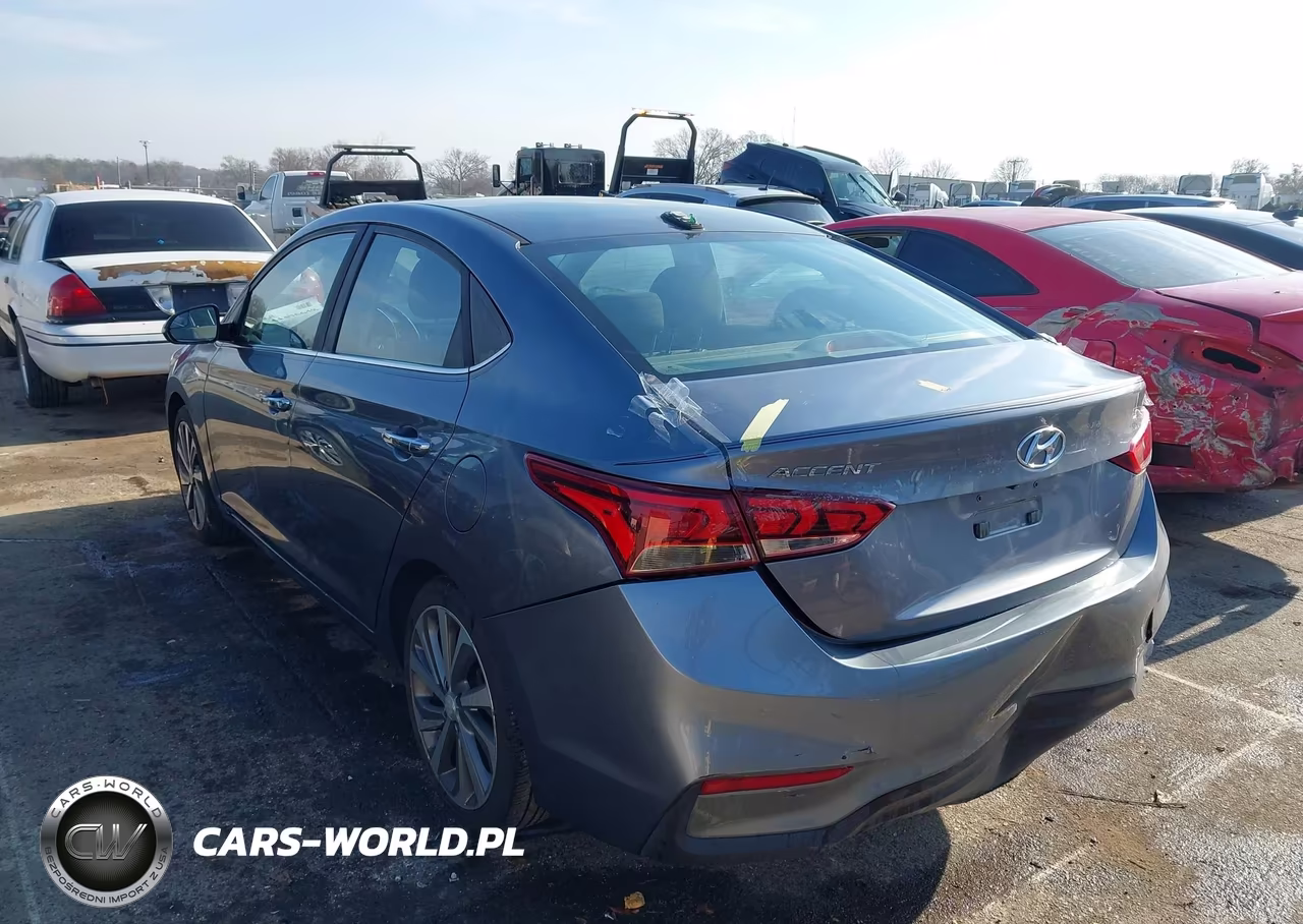 2019 Hyundai Accent Limited VIN:3KPC34A31KE066121 - 3