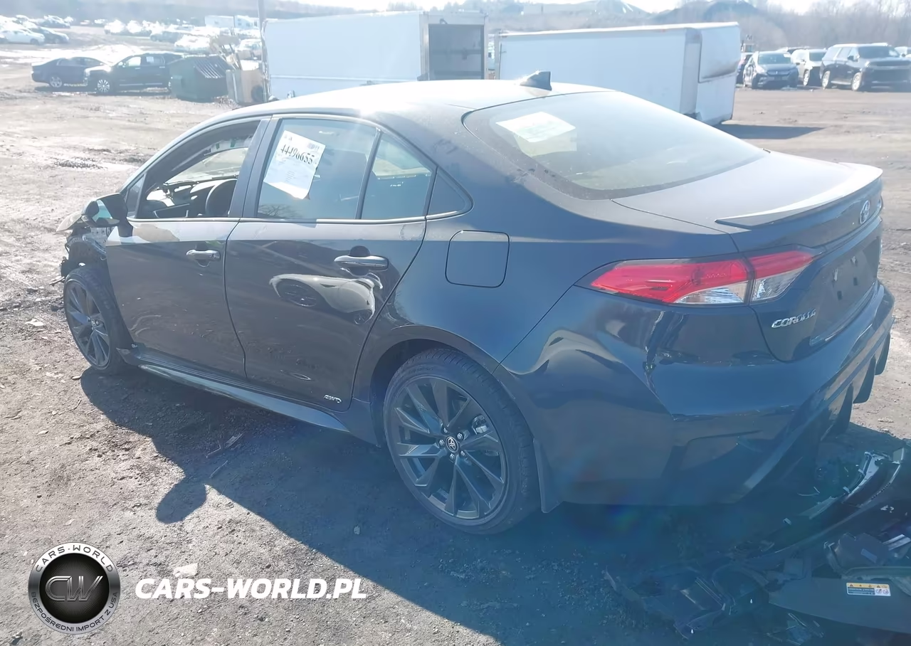 2025 Toyota Corolla Hybrid Se VIN:JTDBDMHE5S3026423 - 3