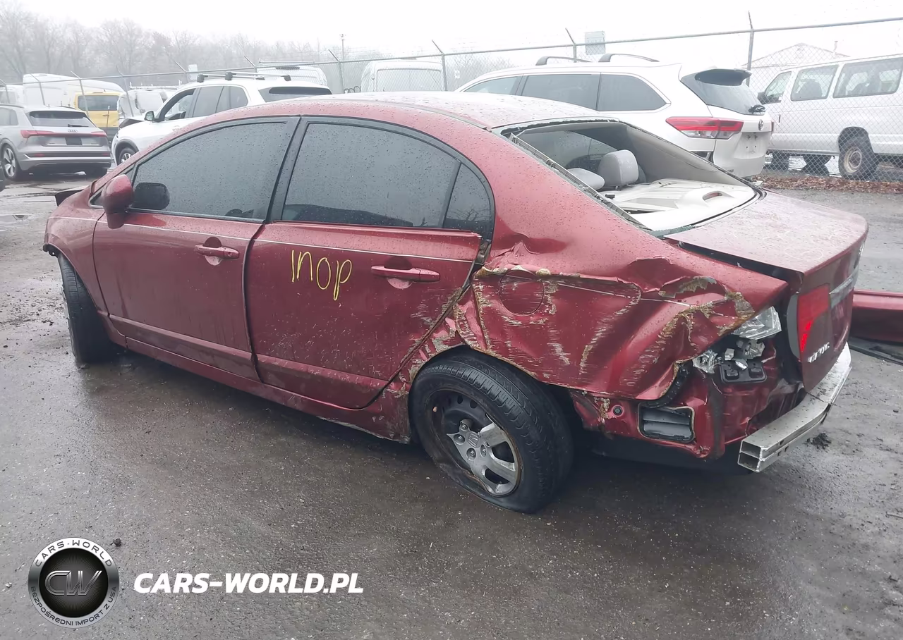 2010 Honda Civic Lx VIN:2HGFA1F53AH535161 - 3