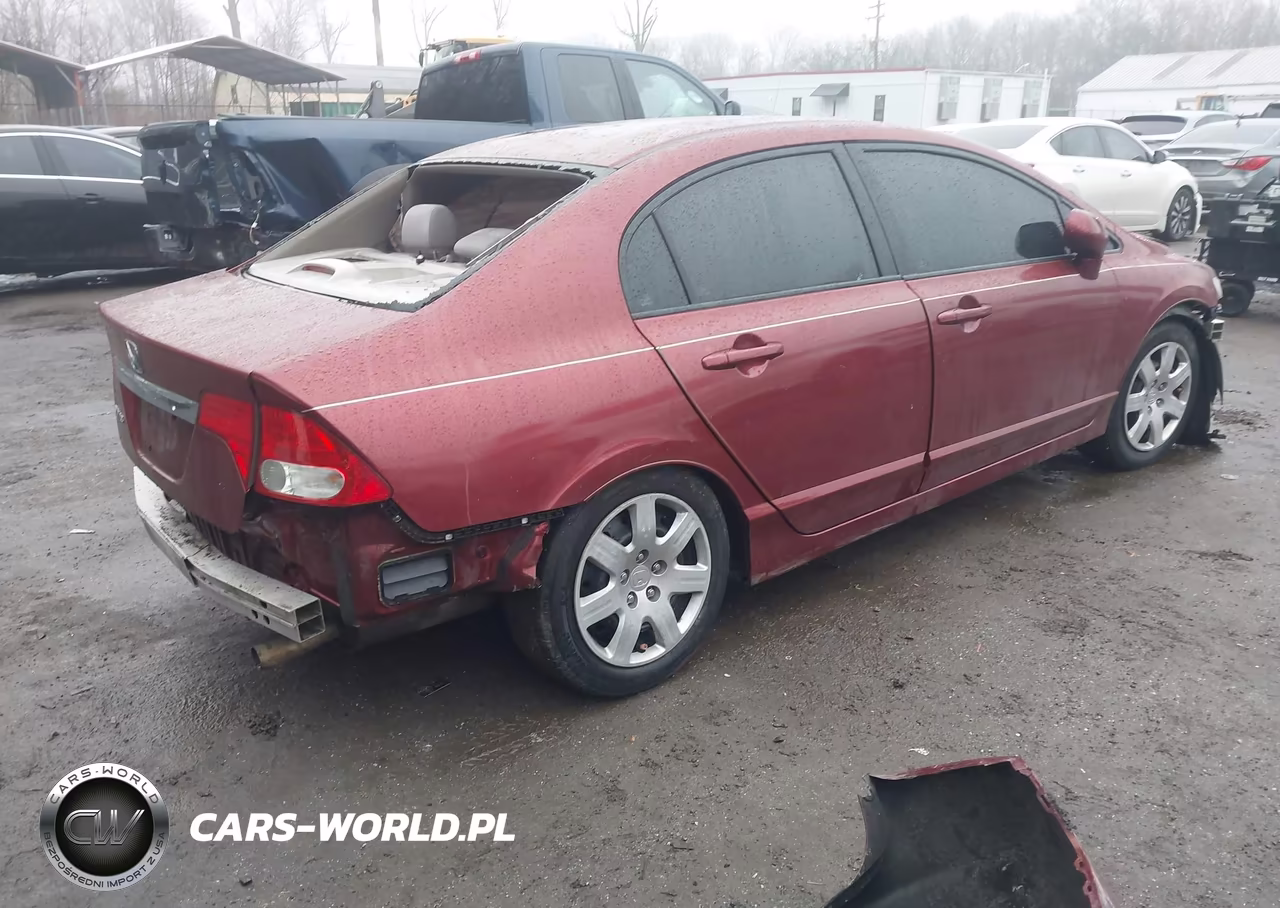 2010 Honda Civic Lx VIN:2HGFA1F53AH535161 - 4