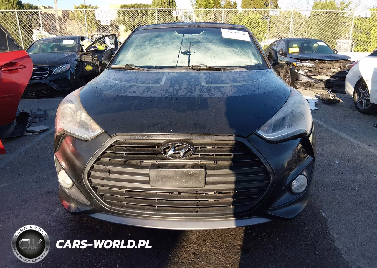 2016 Hyundai Veloster Turbo VIN:KMHTC6AE9GU266021 - 12