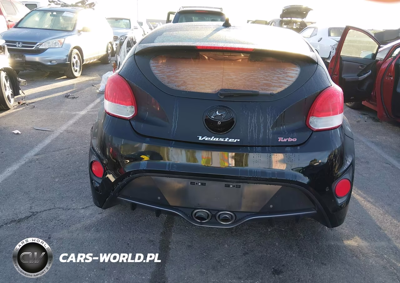 2016 Hyundai Veloster Turbo VIN:KMHTC6AE9GU266021 - 16