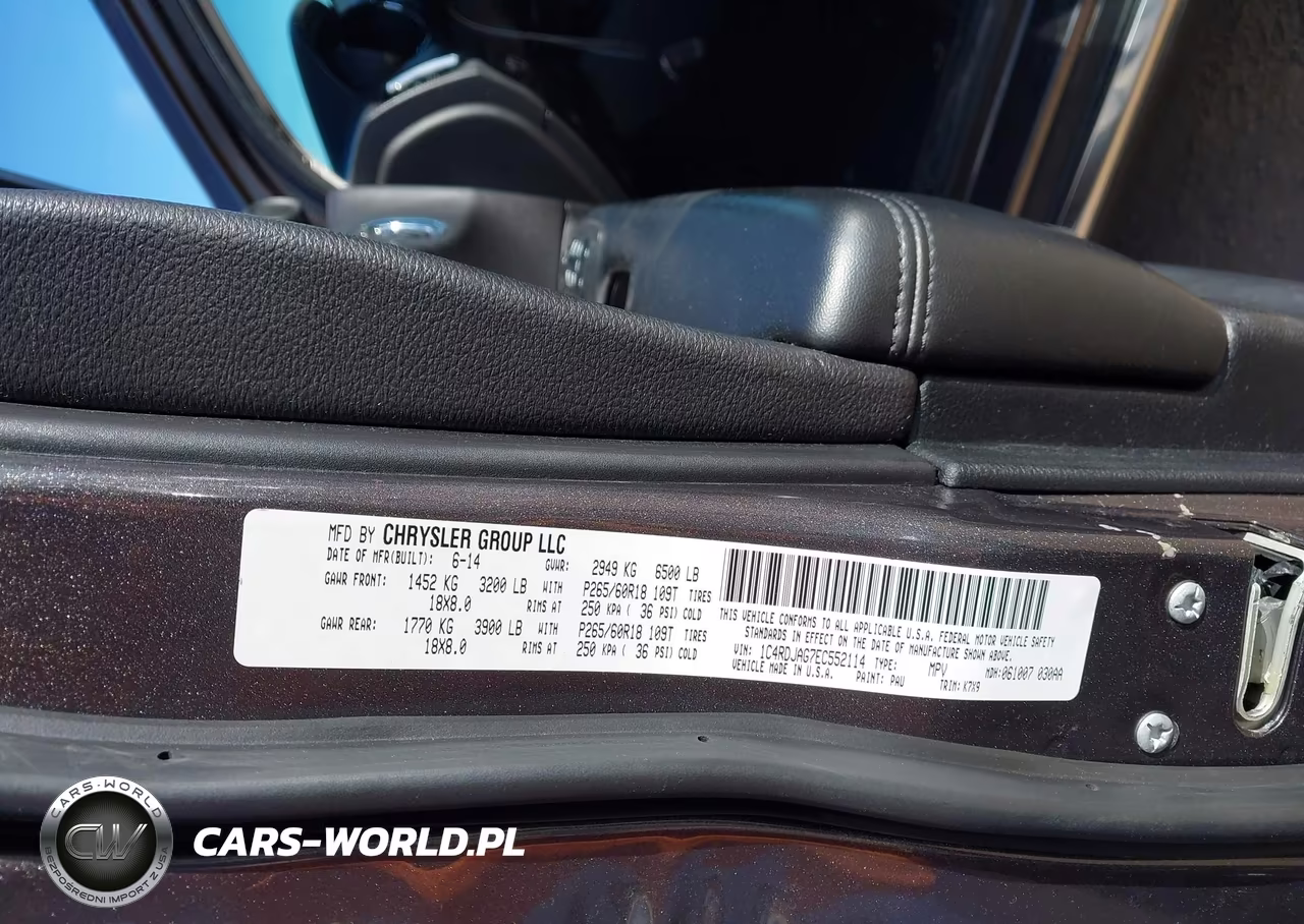 2014 Dodge Durango Sxt VIN:1C4RDJAG7EC552114 - 9