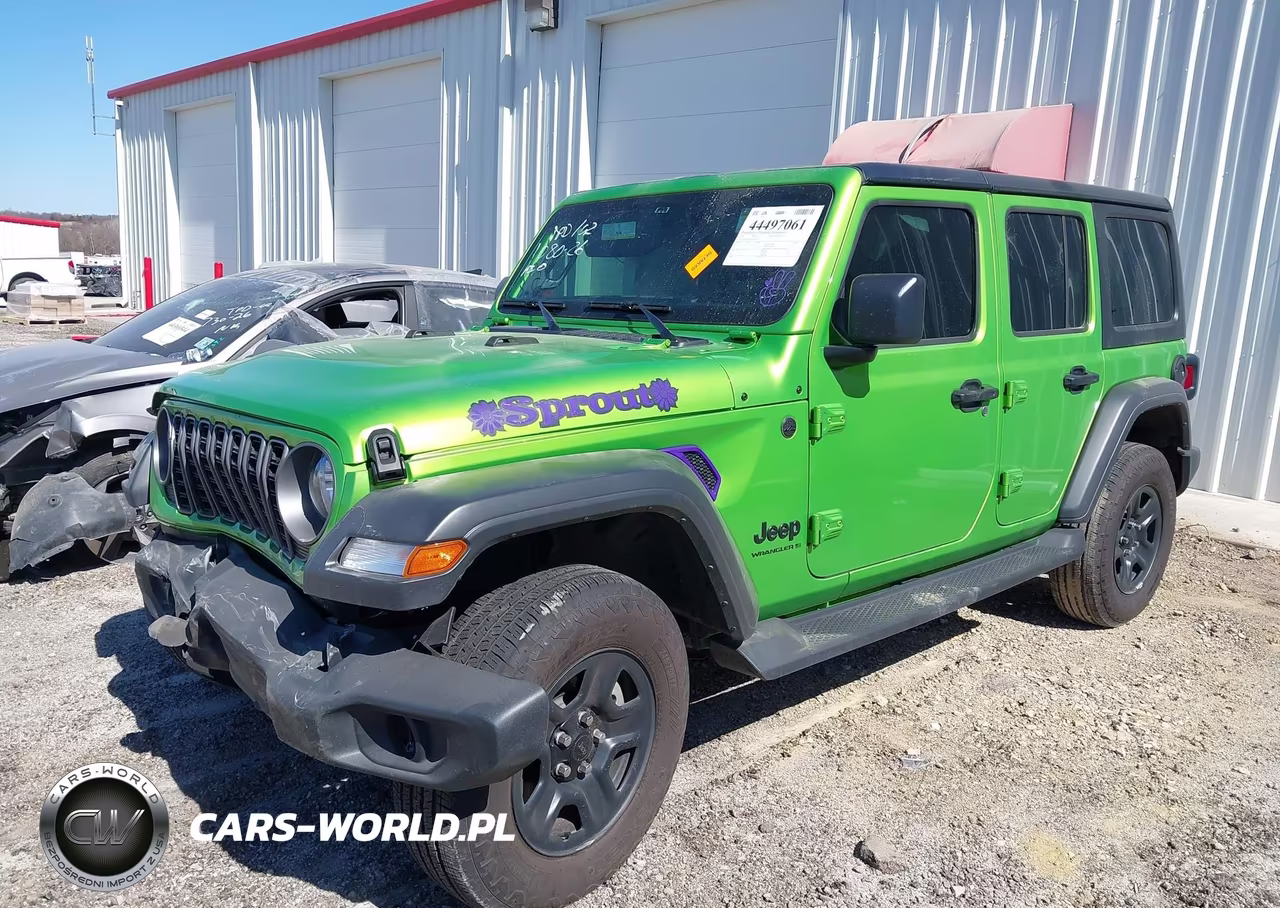 2025 Jeep Wrangler 4-Door Sport 4X4 VIN:1C4PJXDNXSW547688 - 2