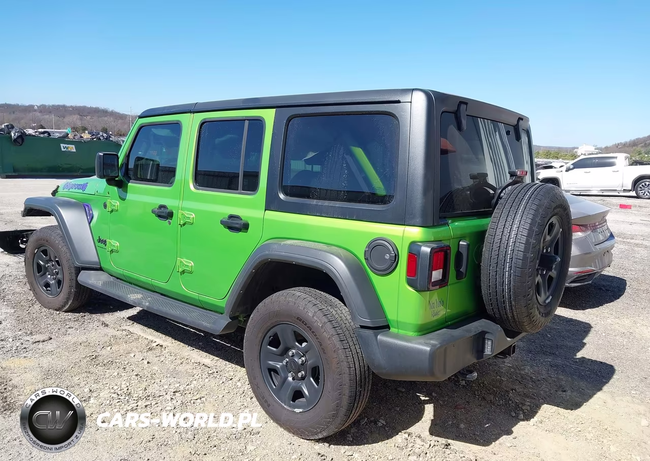 2025 Jeep Wrangler 4-Door Sport 4X4 VIN:1C4PJXDNXSW547688 - 3