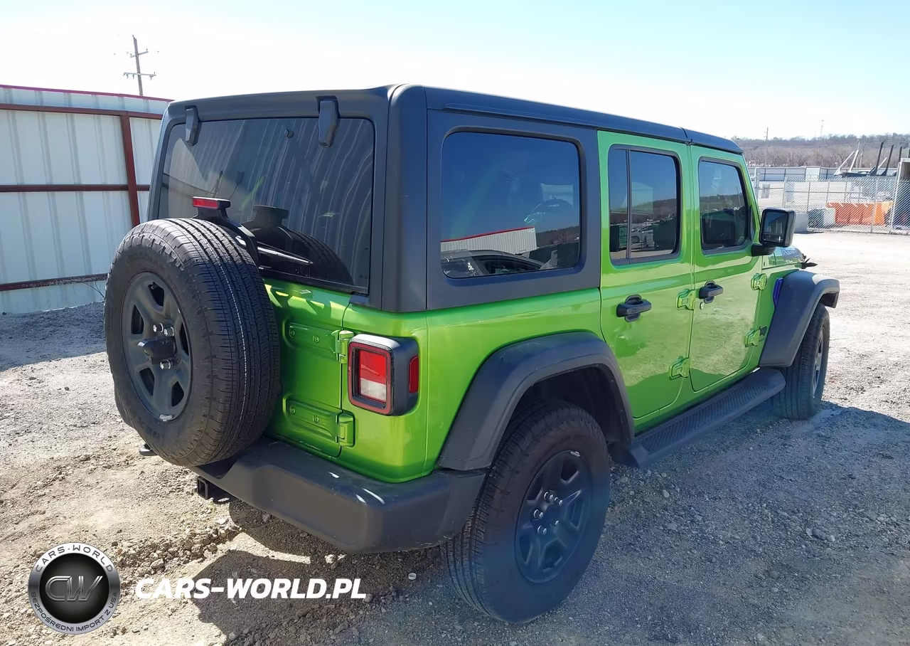 2025 Jeep Wrangler 4-Door Sport 4X4 VIN:1C4PJXDNXSW547688 - 4