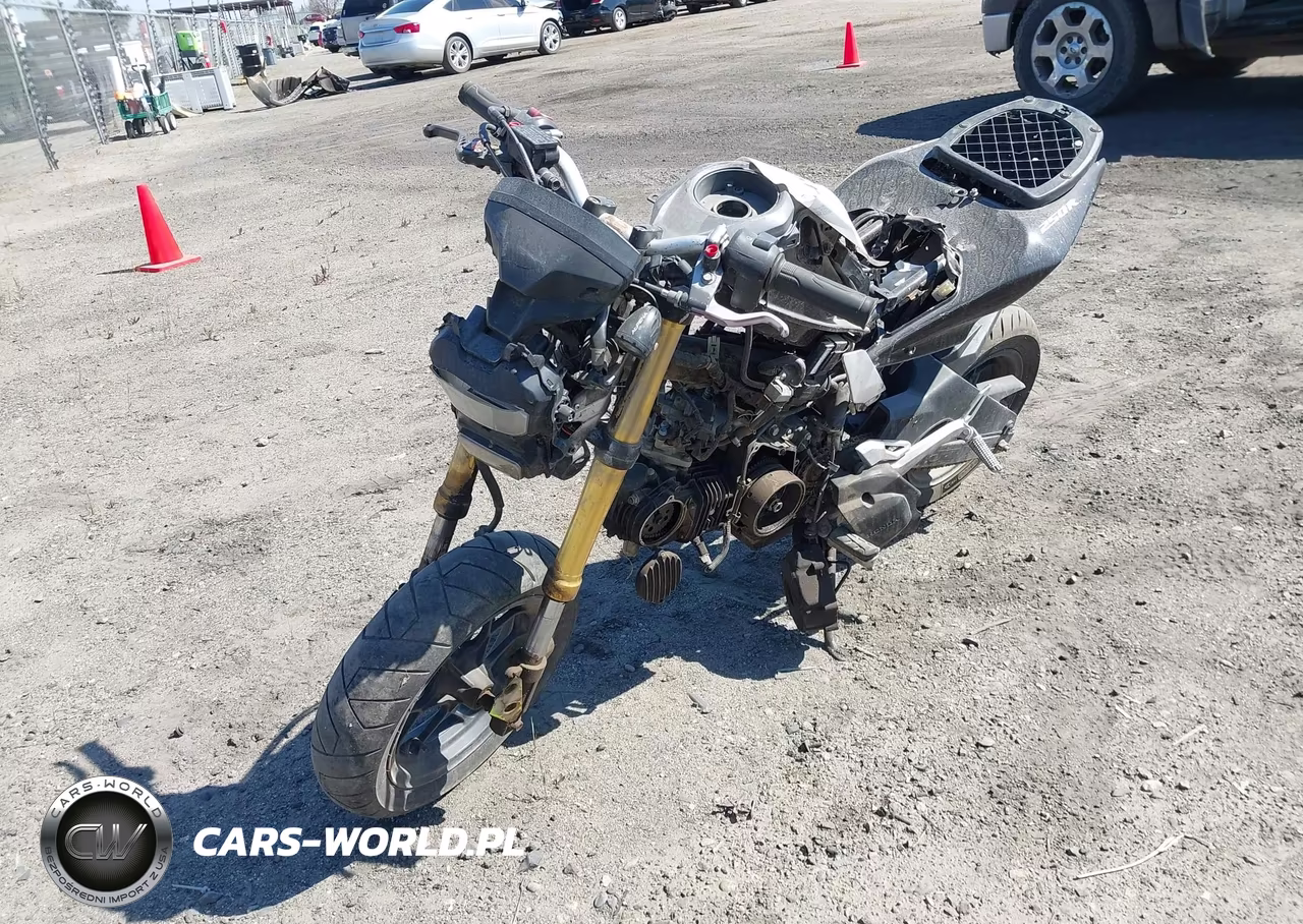 2017 Honda Grom 125 VIN:MLHJC6113H5207998 - 2