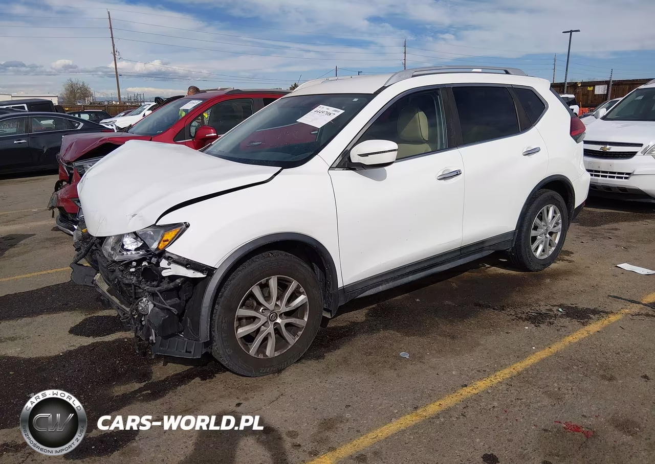 2017 Nissan Rogue Sv VIN:KNMAT2MT0HP524554 - 2