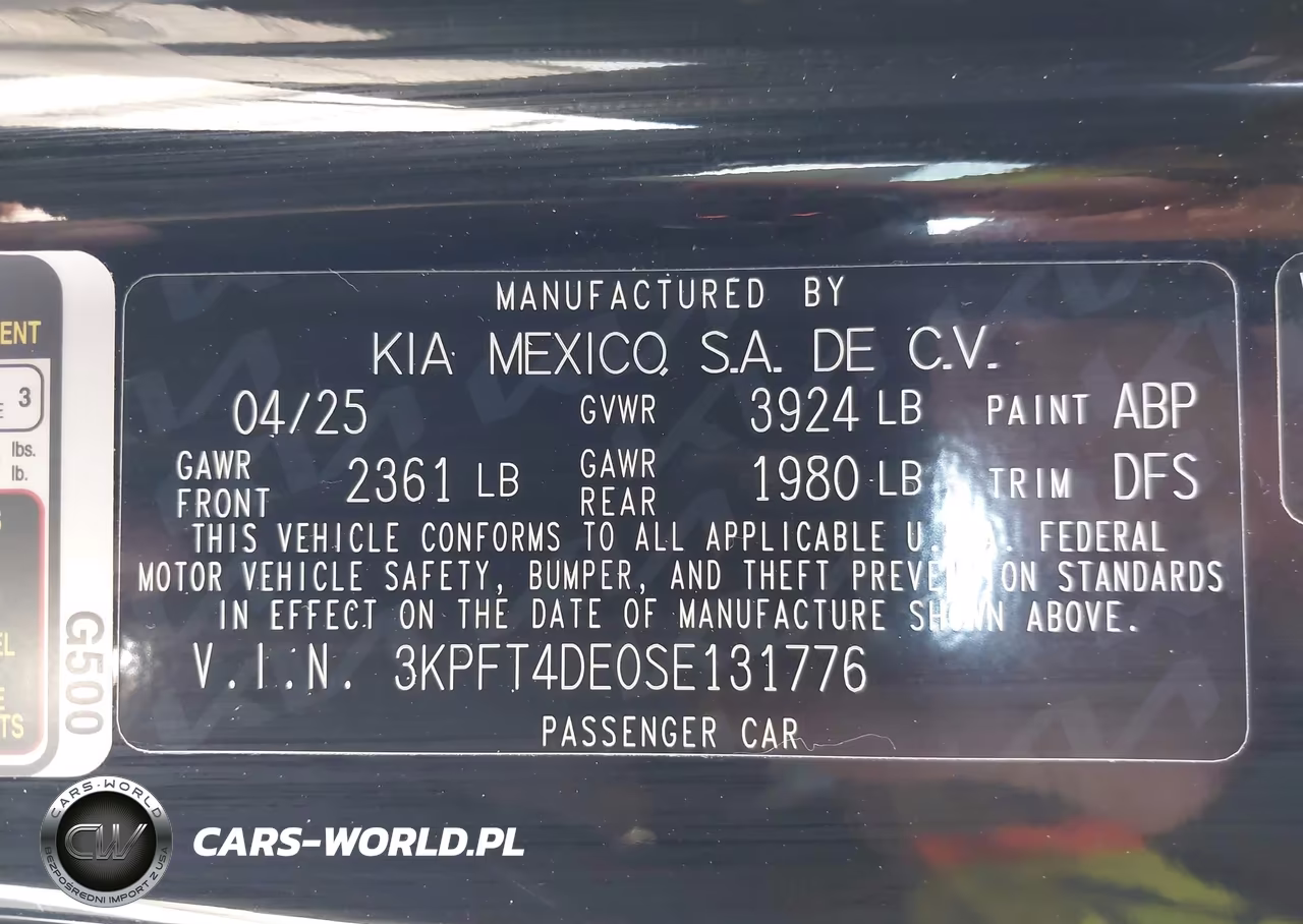 2025 Kia K4 Lxs VIN:3KPFT4DE0SE131776 - 9