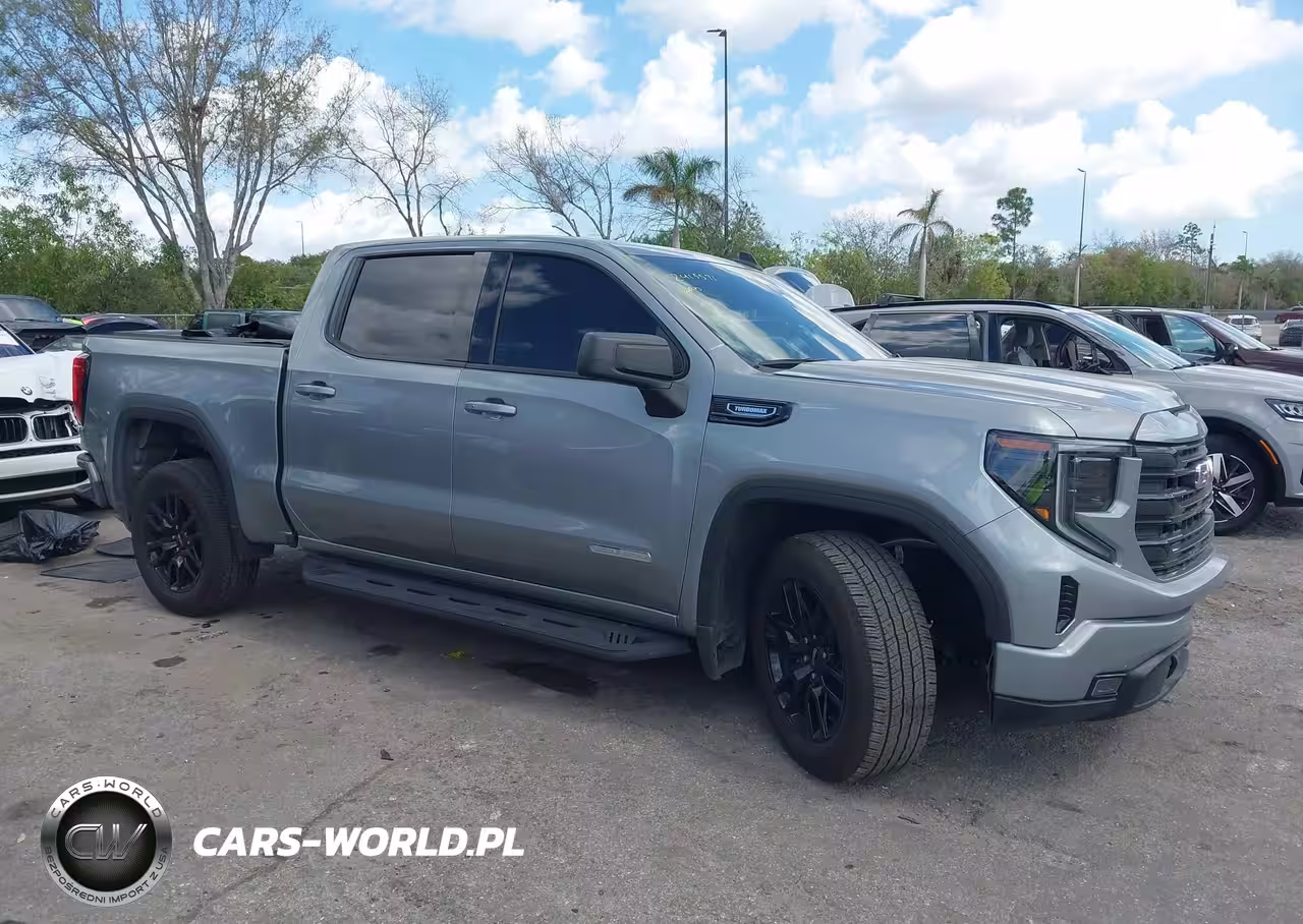 2025 GMC Sierra 1500 2Wd Short Box Elevation