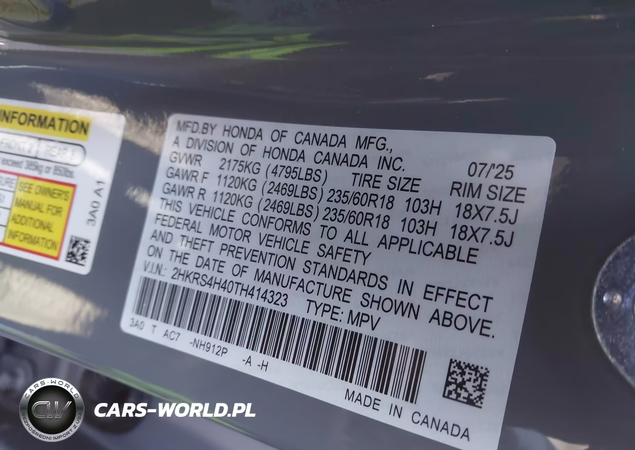 2026 Honda Cr-V Ex Awd VIN:2HKRS4H40TH414323 - 9