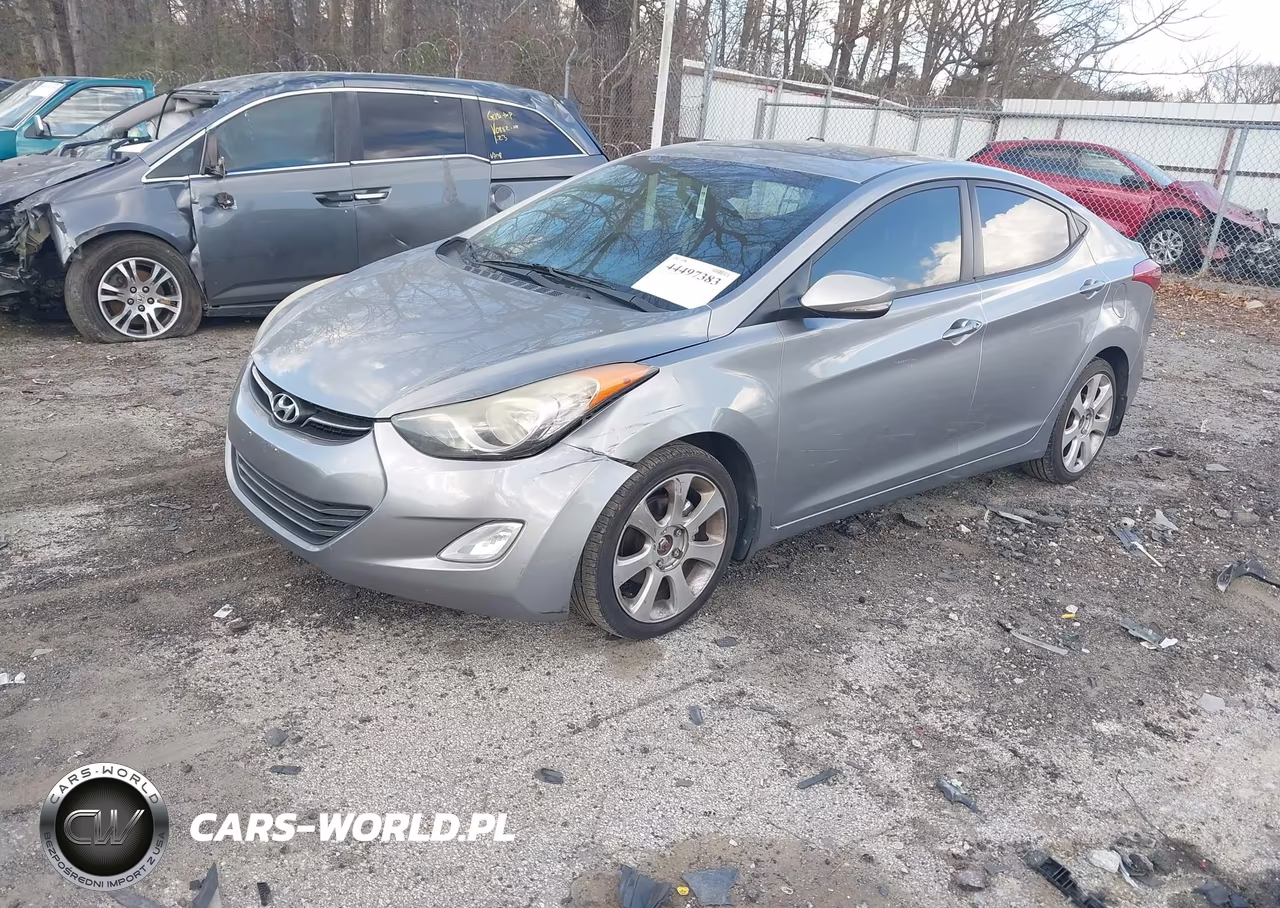 2012 Hyundai Elantra Limited (Ulsan Plant) VIN:KMHDH4AE8CU365613 - 2